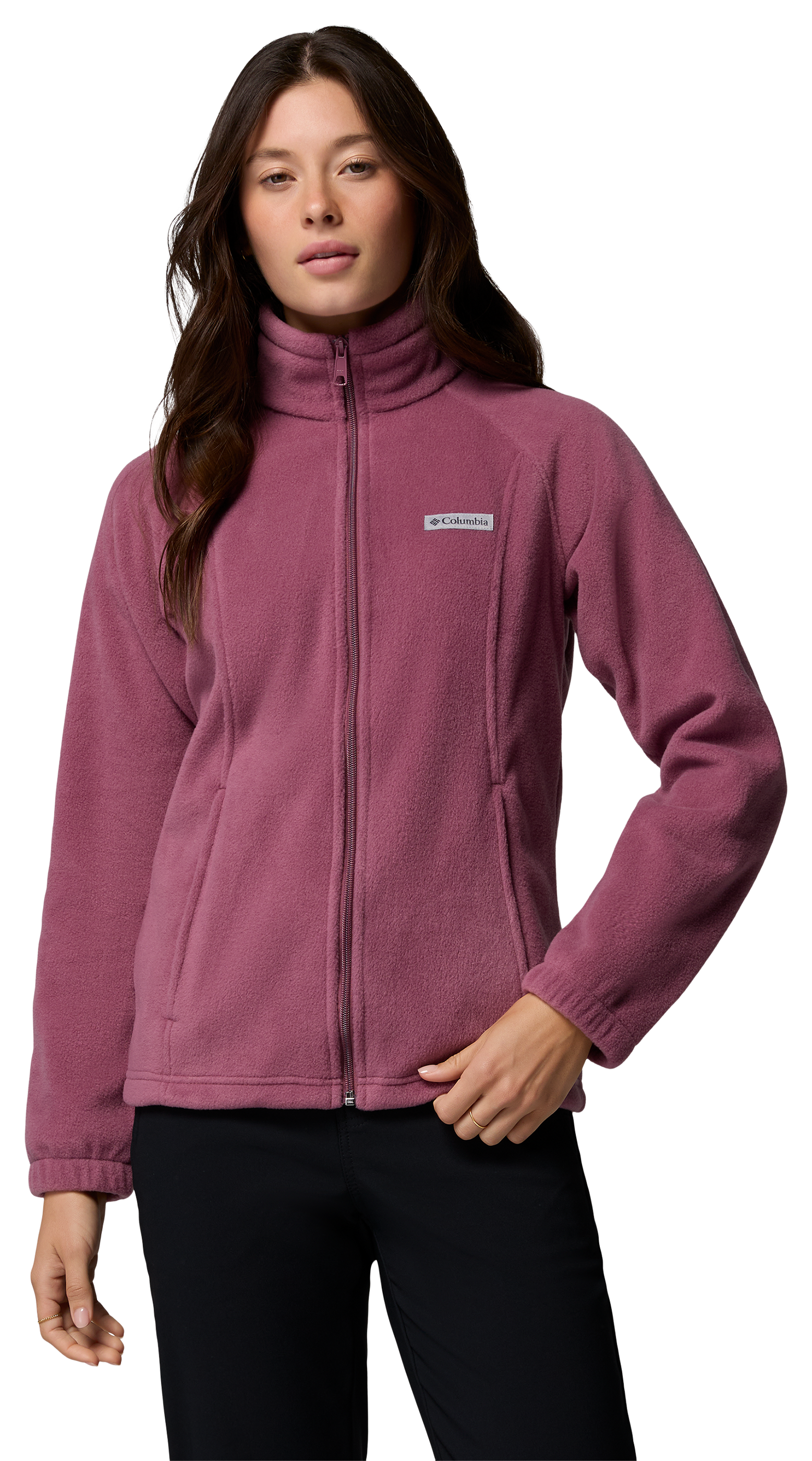Image of Columbia Benton Springs Full-Zip Fleece Jacket - Antique Mauve