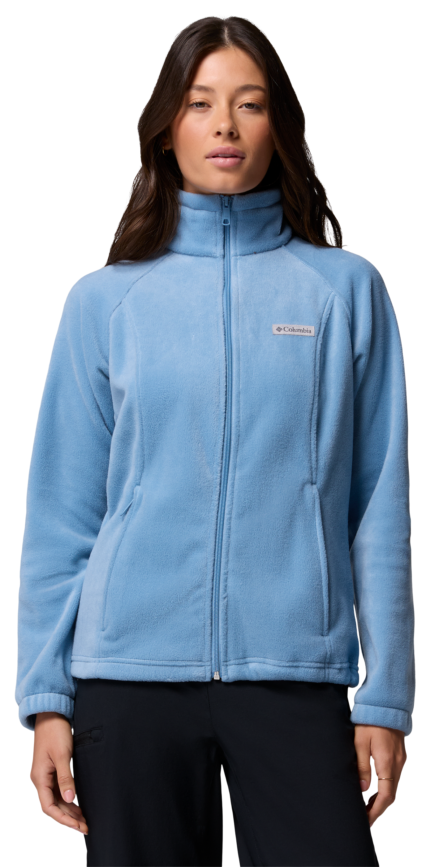 Columbia Columbia Benton Springs Full-Zip Fleece Jacket - Rainy Day - $45.50 at Bass Pro Shops