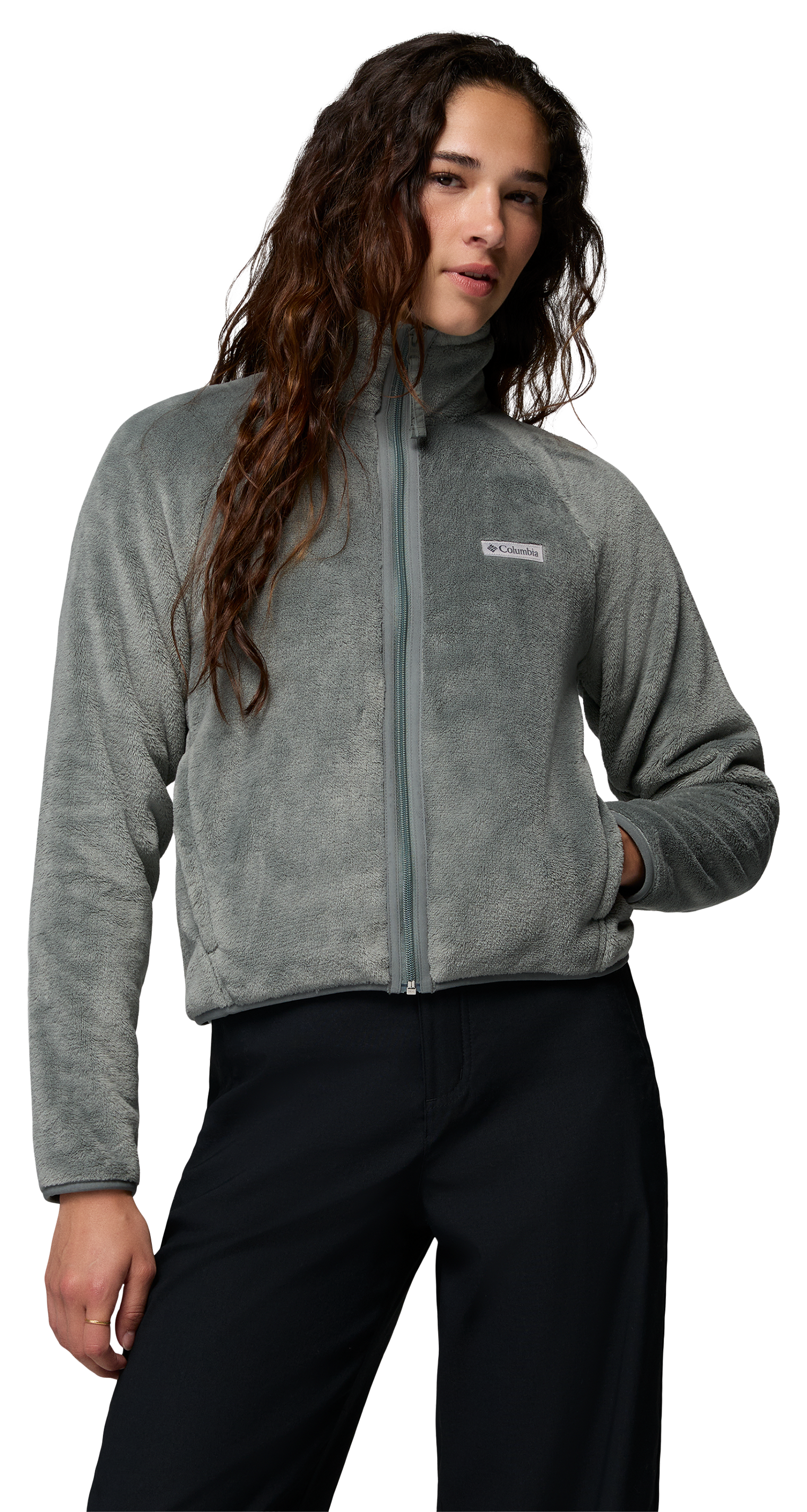 Columbia Columbia Canyon Camp Full-Zip Sherpa Fleece - Sedona Sage/Plush - $75.00 at Bass Pro Shops