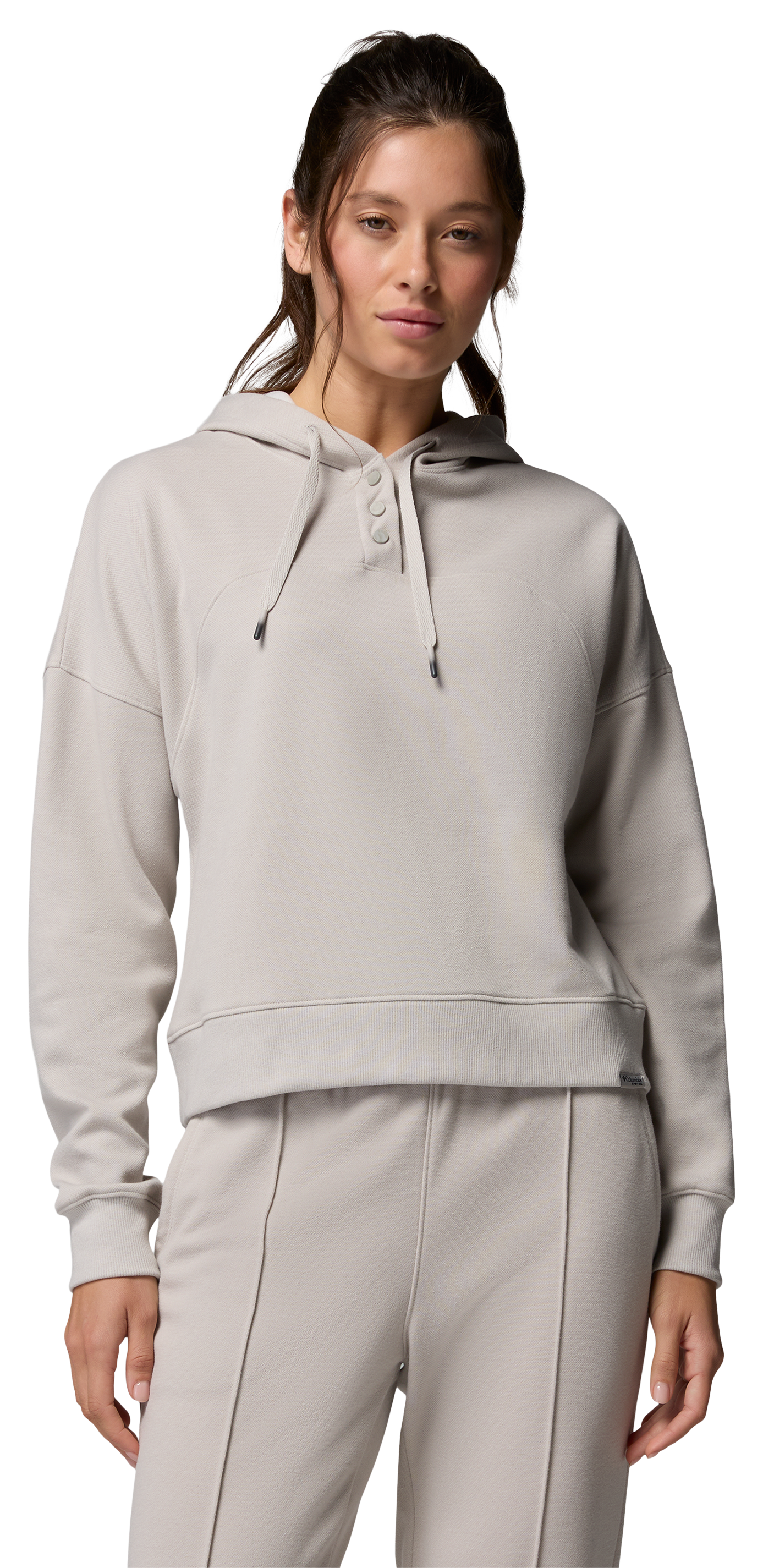 Image of Columbia PFG Open Water Hoodie - Light Cloud