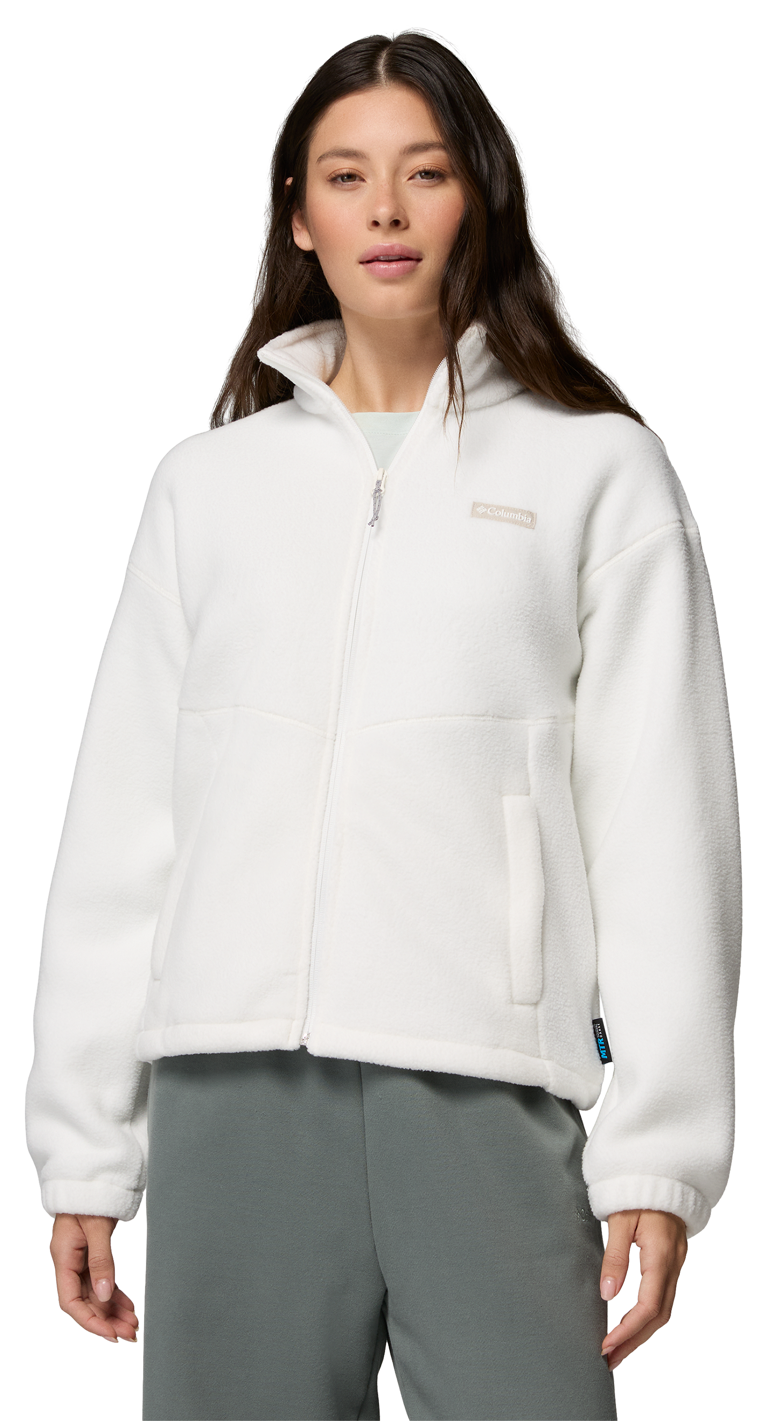 Image of Columbia Timber Meadow MTR Fleece Full-Zip Jacket - Sea Salt