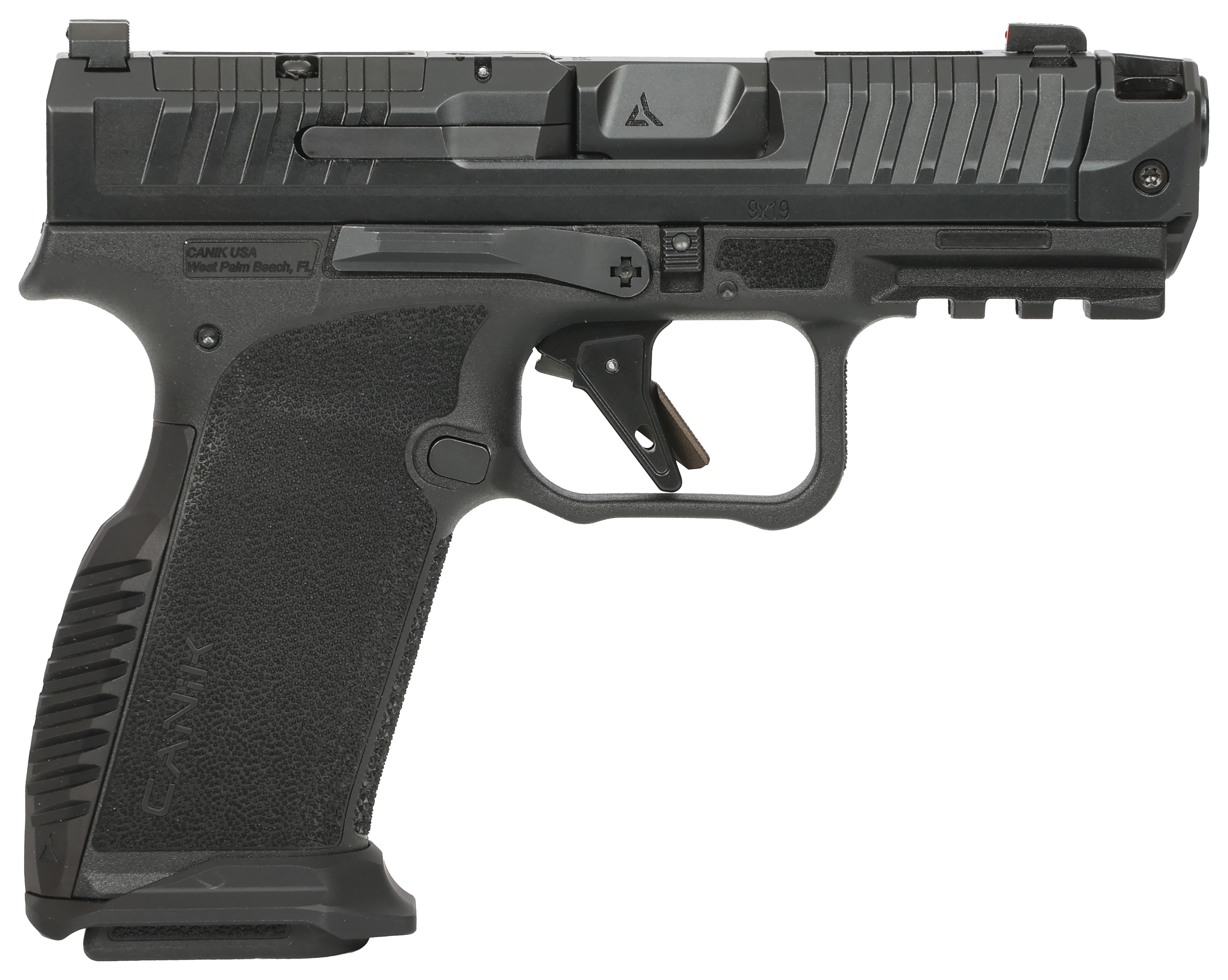Canik Mete Prime Radian OpticsReady SemiAuto Pistol  Black