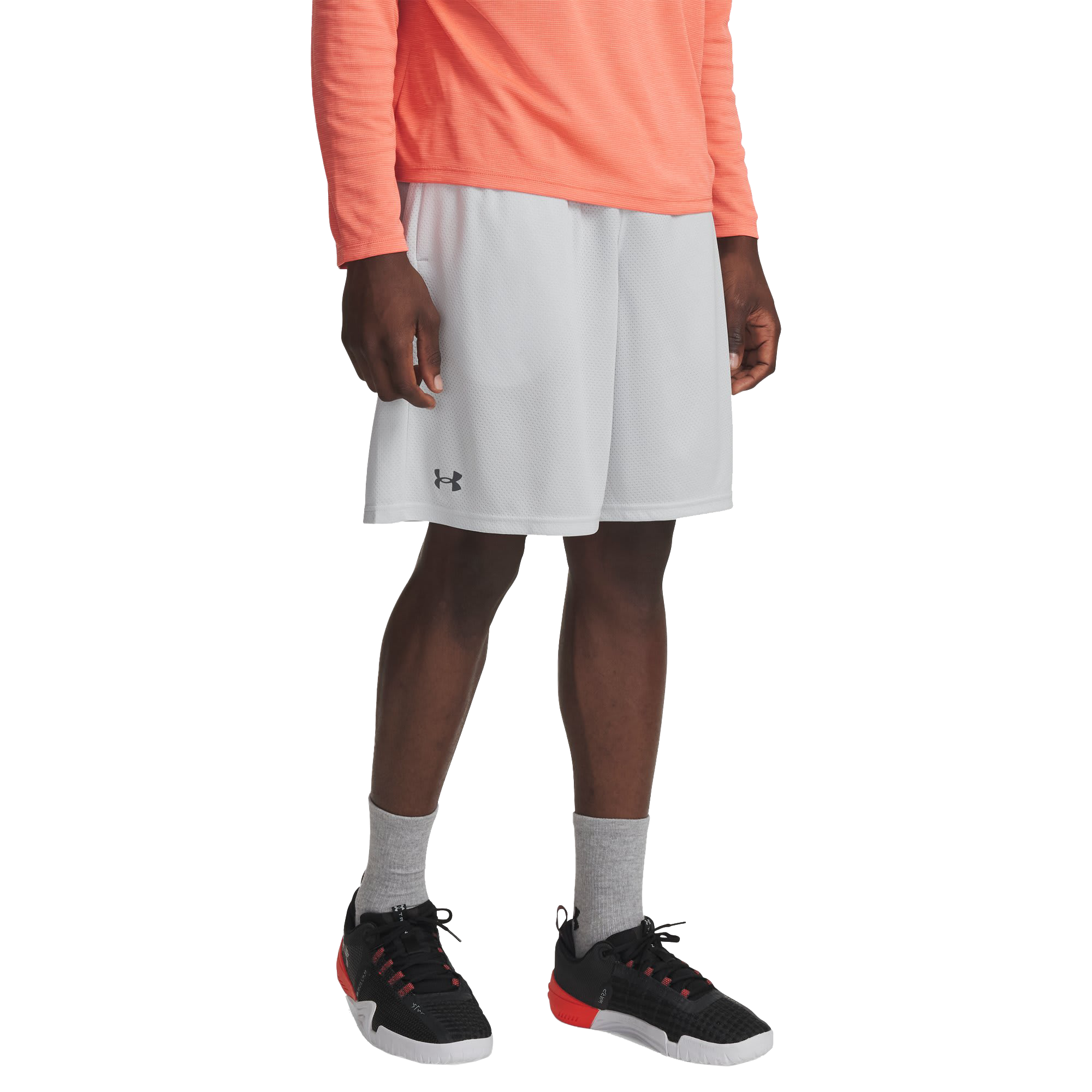 Image of Under Armour Tech Mesh Shorts - Distant Gray/Pitch Gray