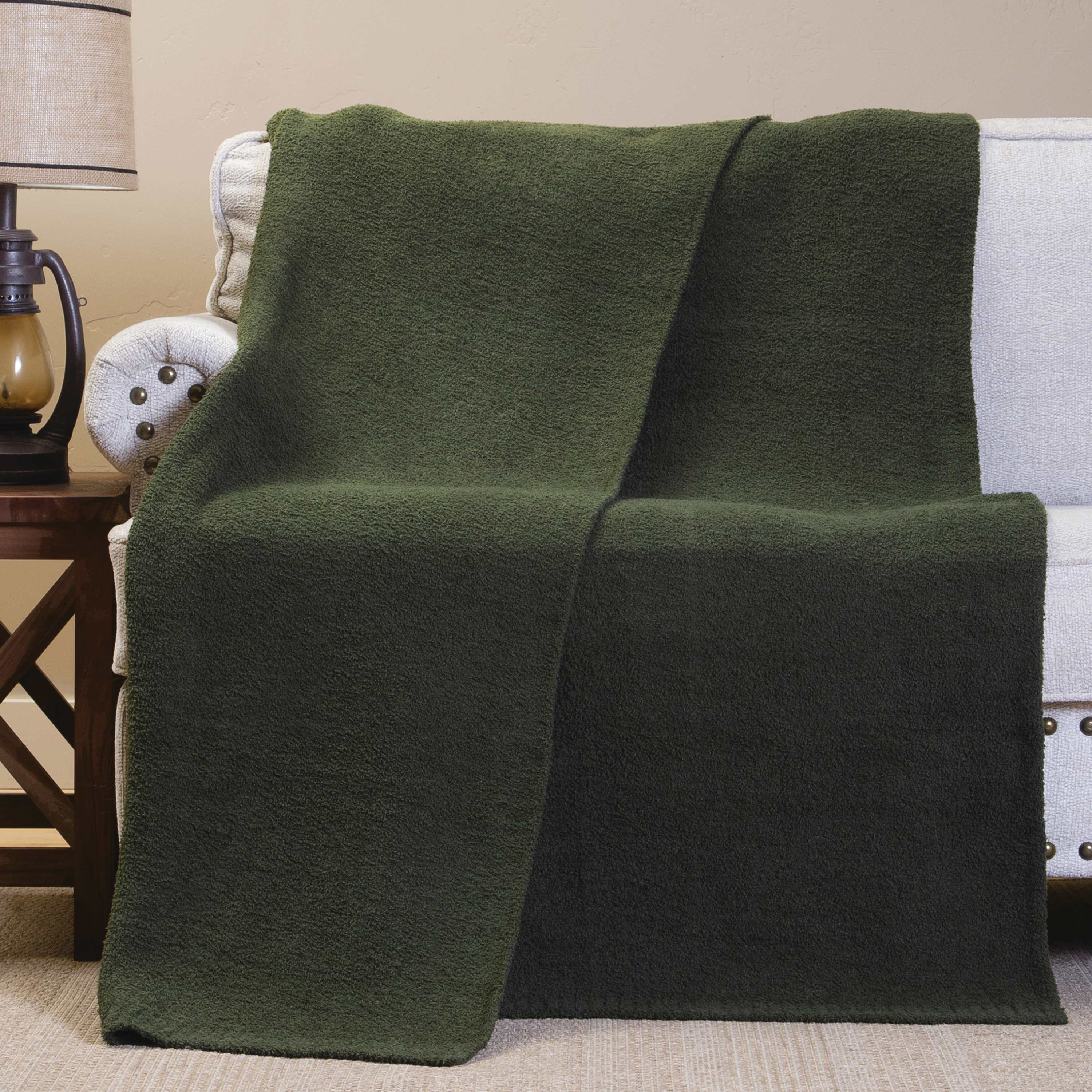 Image of Carstens, Inc. Stretchy Throw Blanket - Spruce It Up