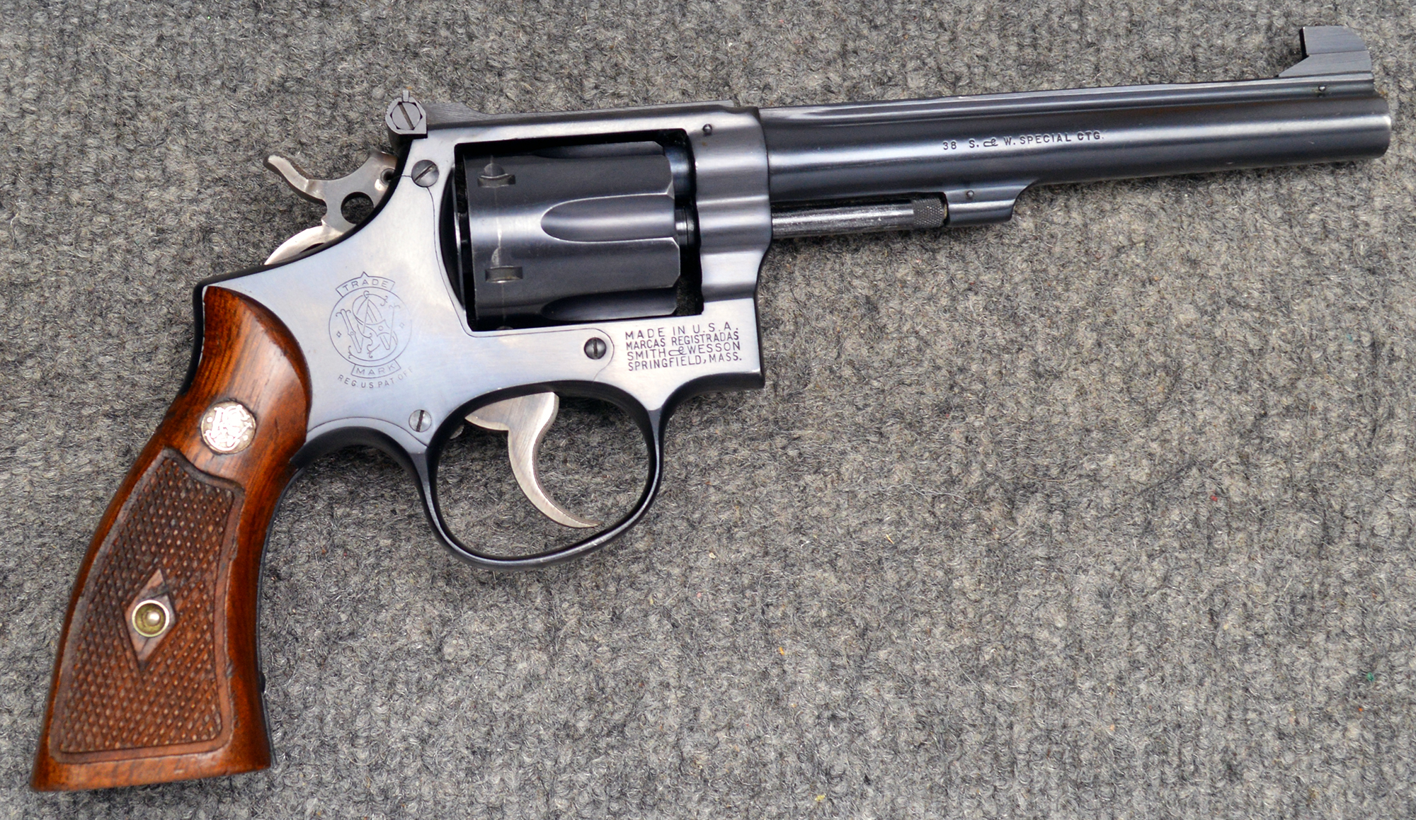 Image of S&W ~ K-38 Target Masterpiece ~ .38 Spl