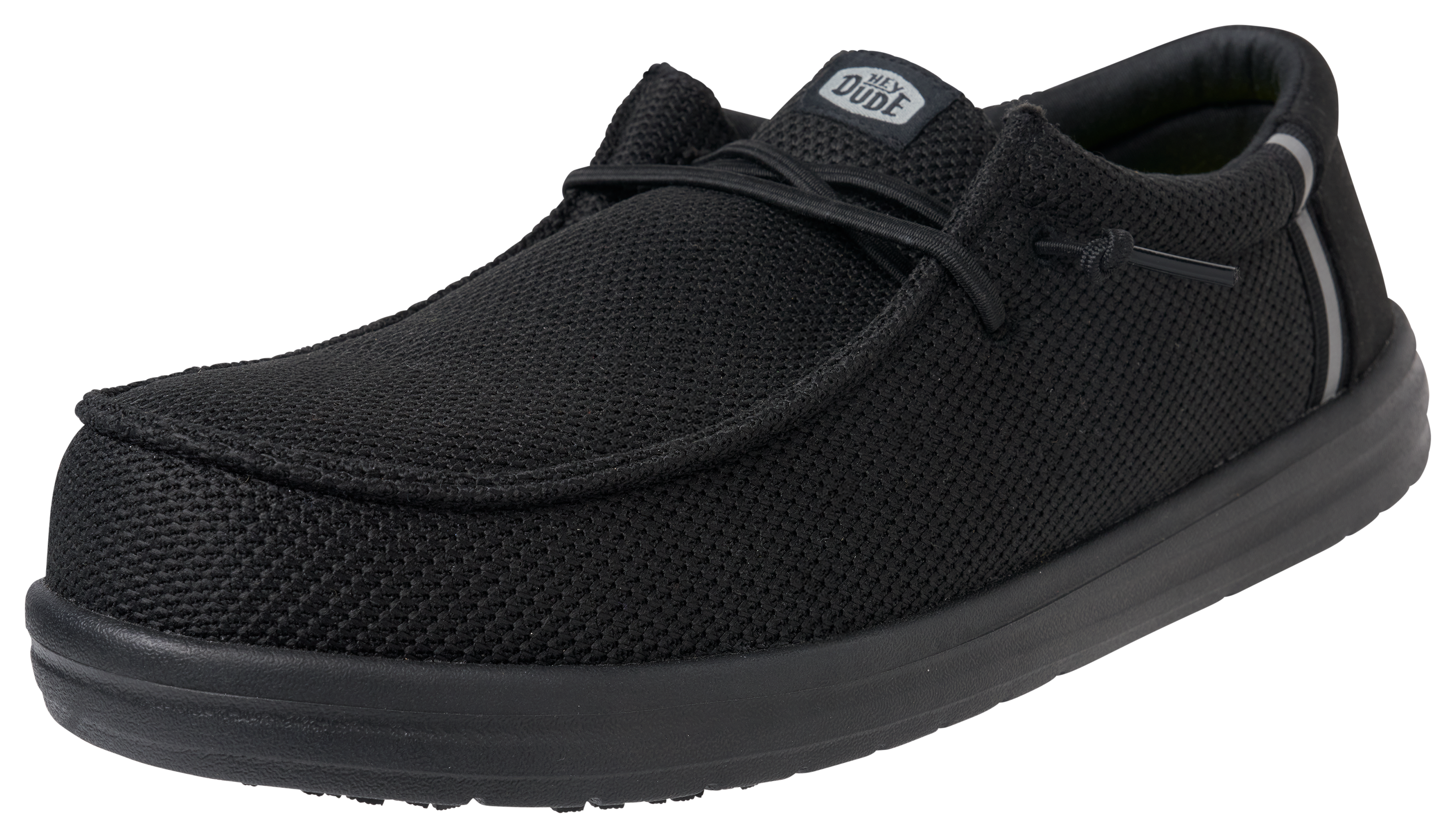 Image of HEYDUDE Wally Work Composite Toe Work Shoes for Men - Black