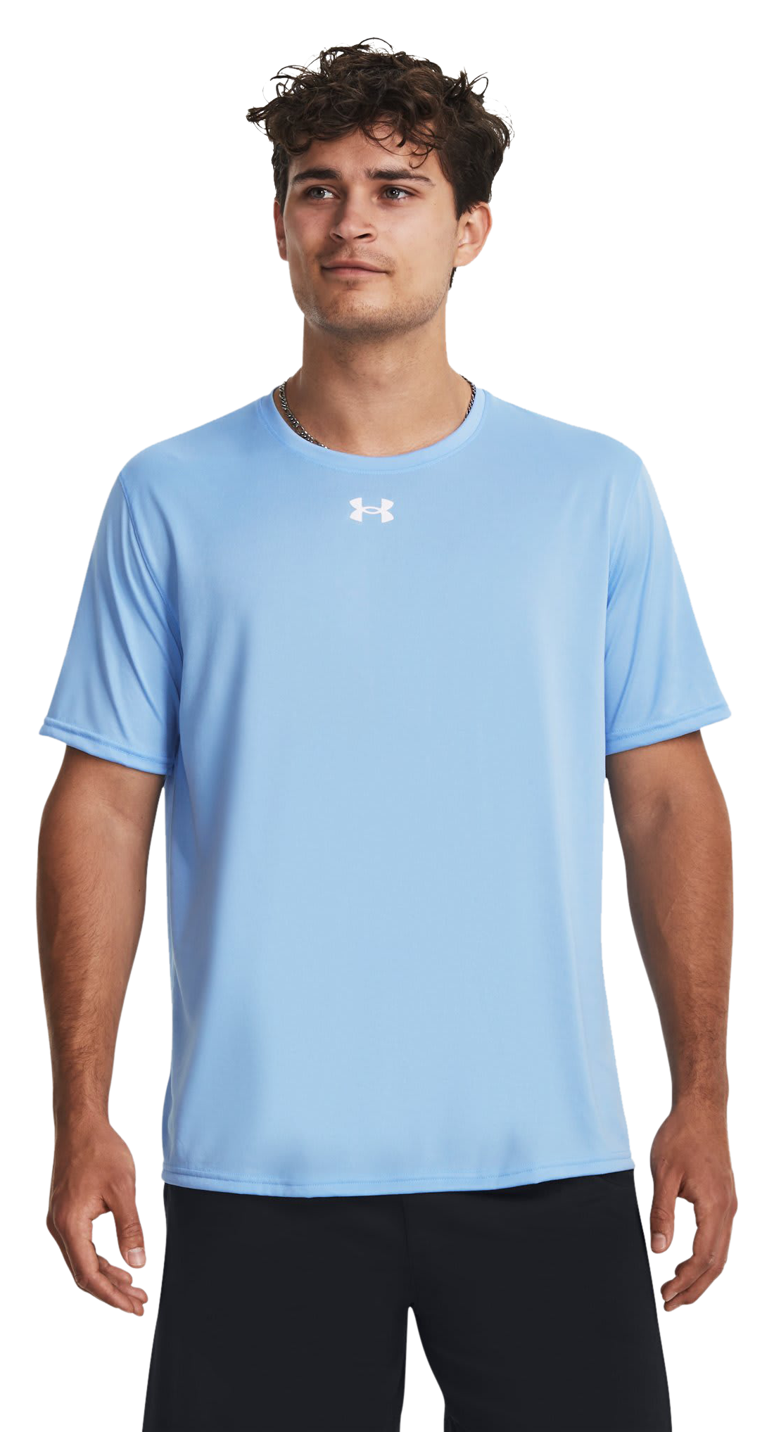 Under Armour Under Armour Team Tech Short-Sleeve T-Shirt - Carolina Blue/White - $25.00 at Bass Pro Shops