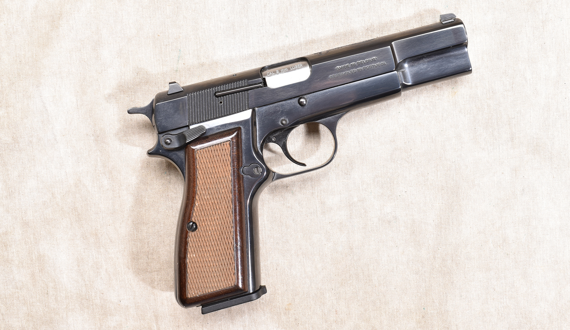 Image of BROWNING ~ HI-POWER ANNIVERSARY MODEL ~ 9MM LUGER
