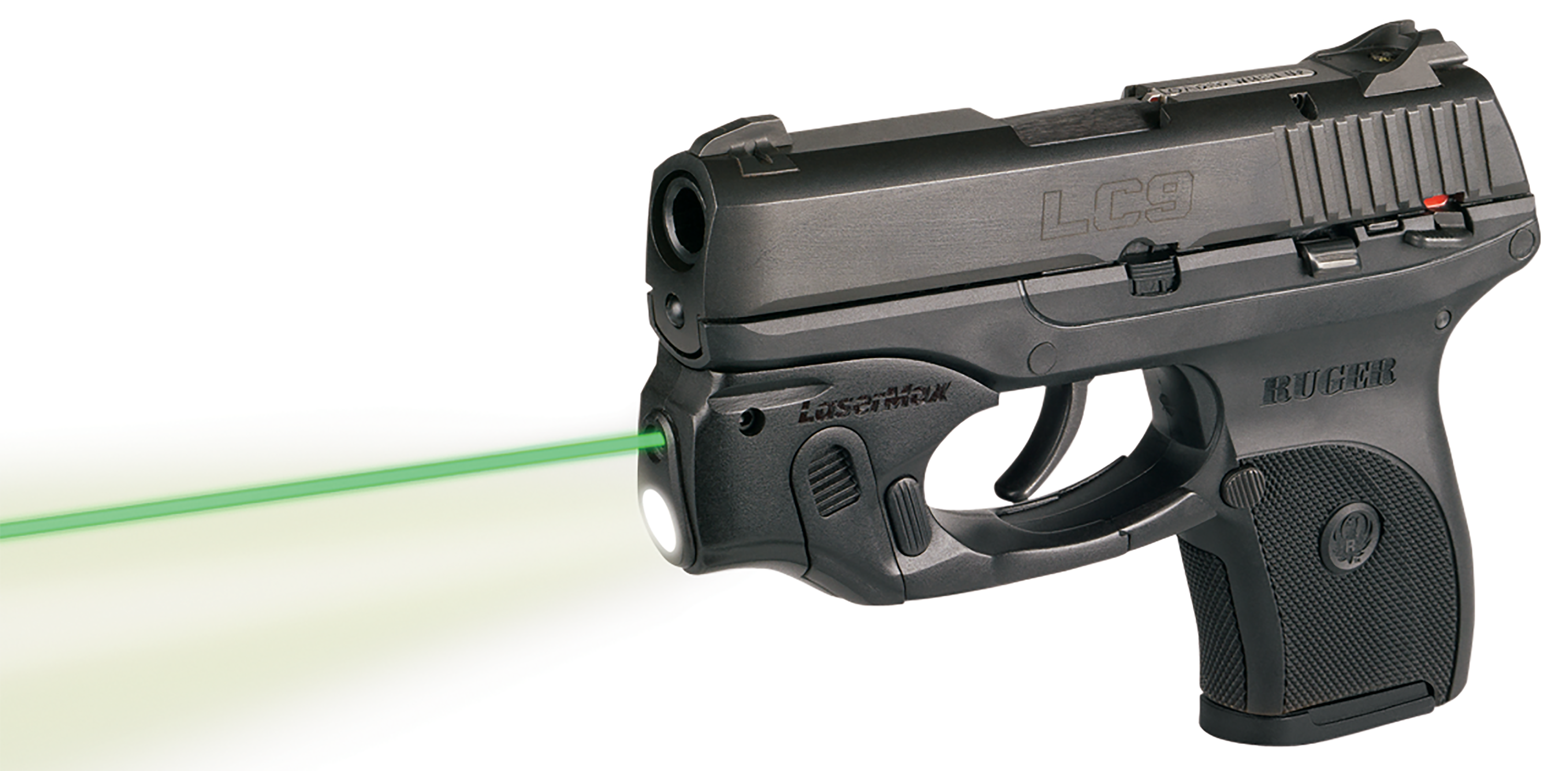 Image of LaserMax Ruger LC9 Light/Laser - Green Laser/White Light