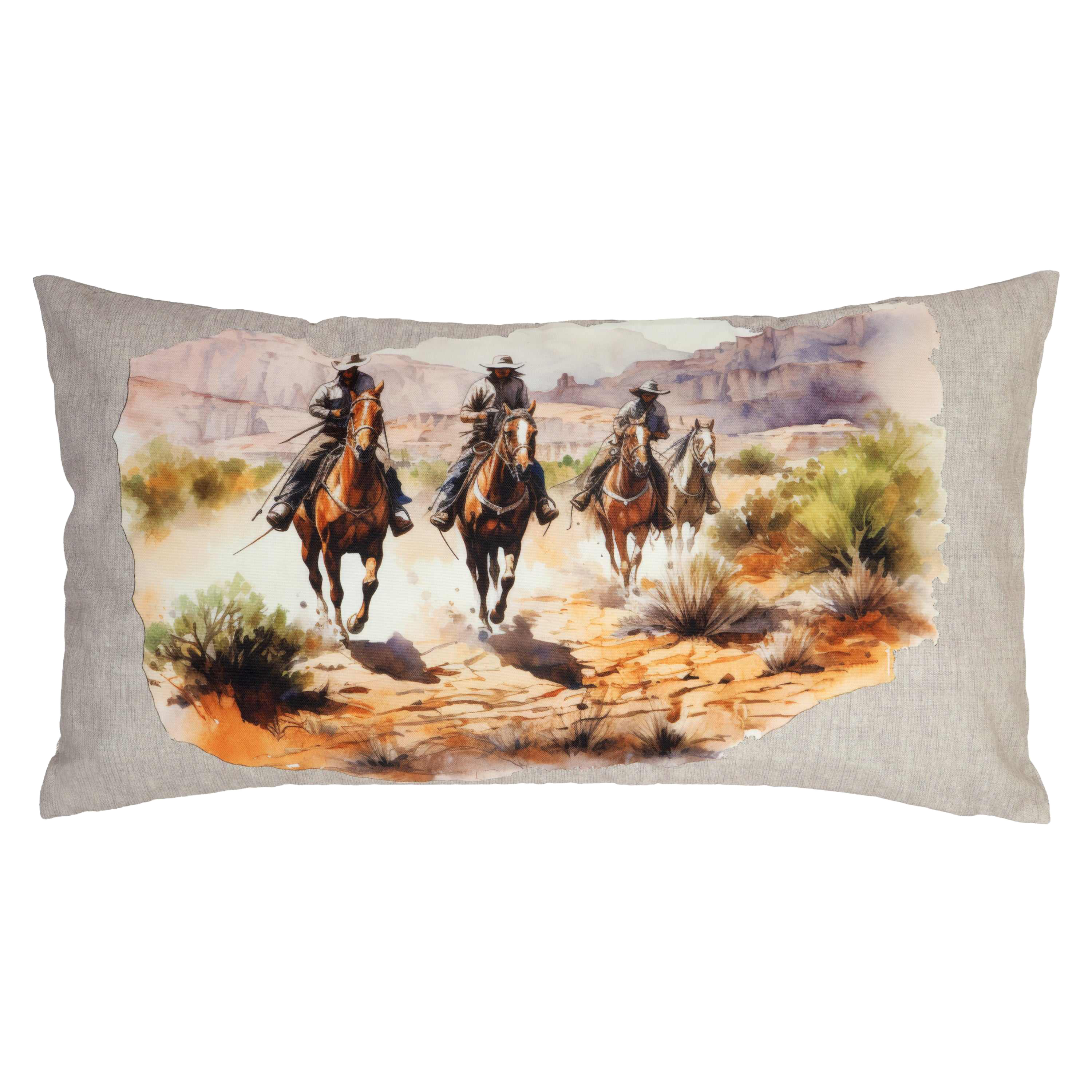 Image of Carstens, Inc. Wrangler Canyon Run Outdoor Pillow