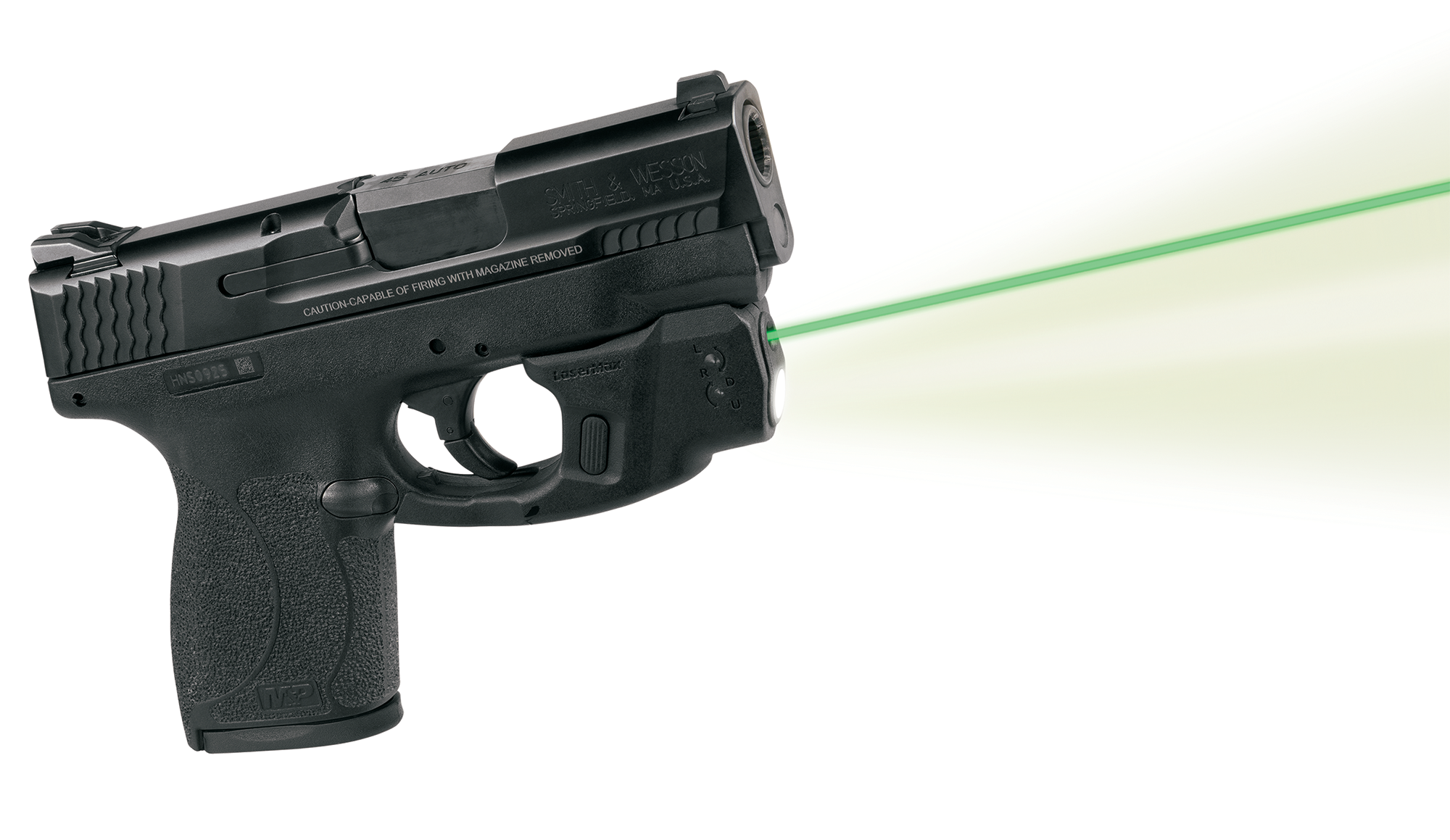 LaserMax Centerfire Shield 45 Light/Laser - Green - Lasermax