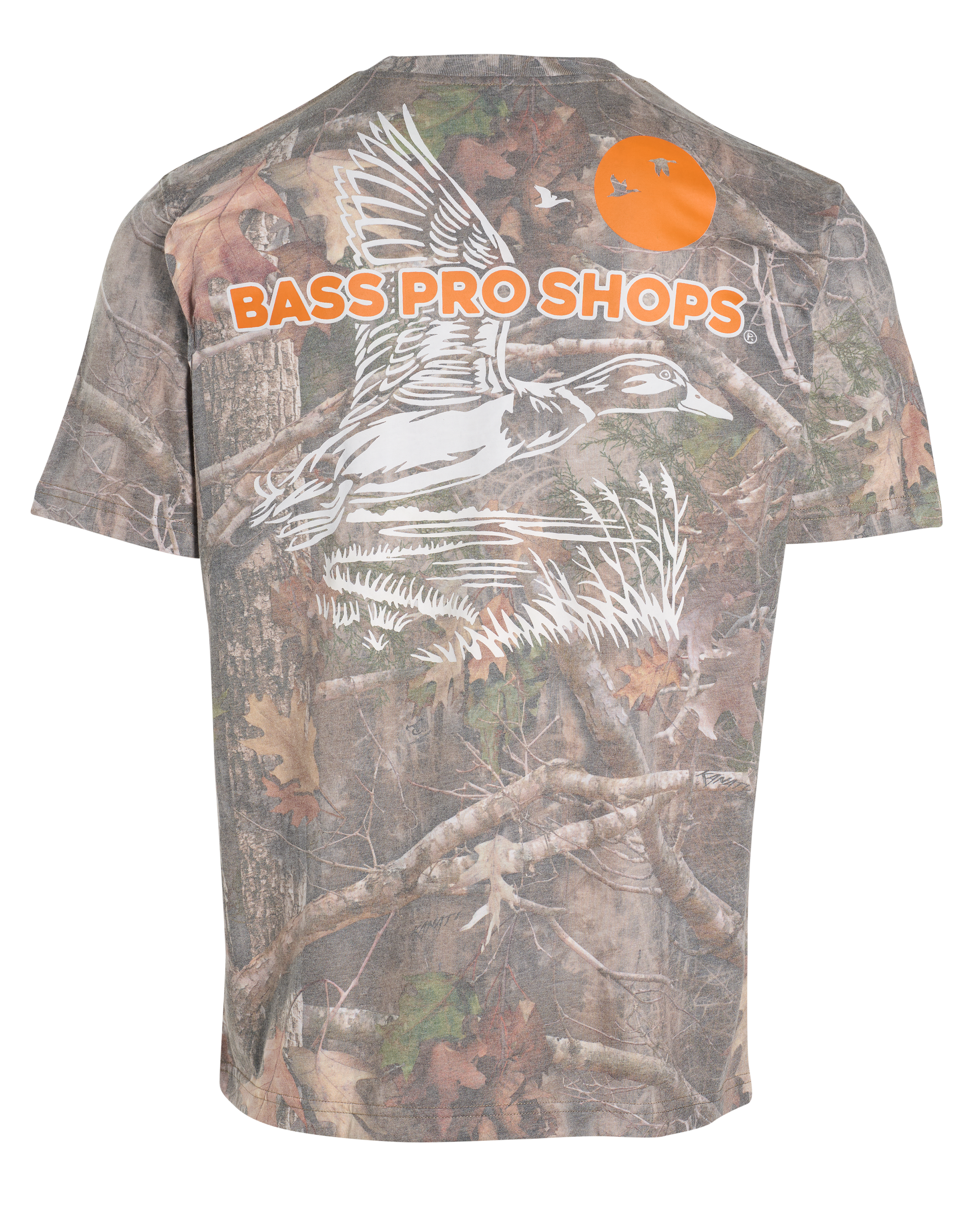 Image of Bass Pro Shops TrueTimber Mallard Faded Wash Short-Sleeve T-Shirt
