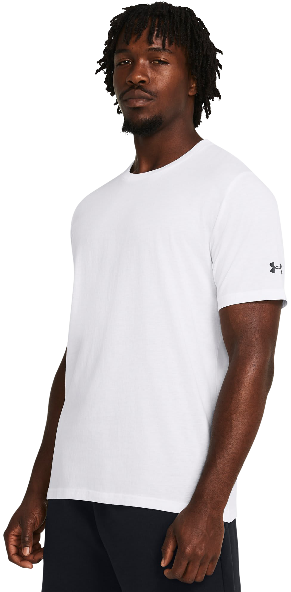 Image of Under Armour Athletics Short-Sleeve Shirt - White/Black