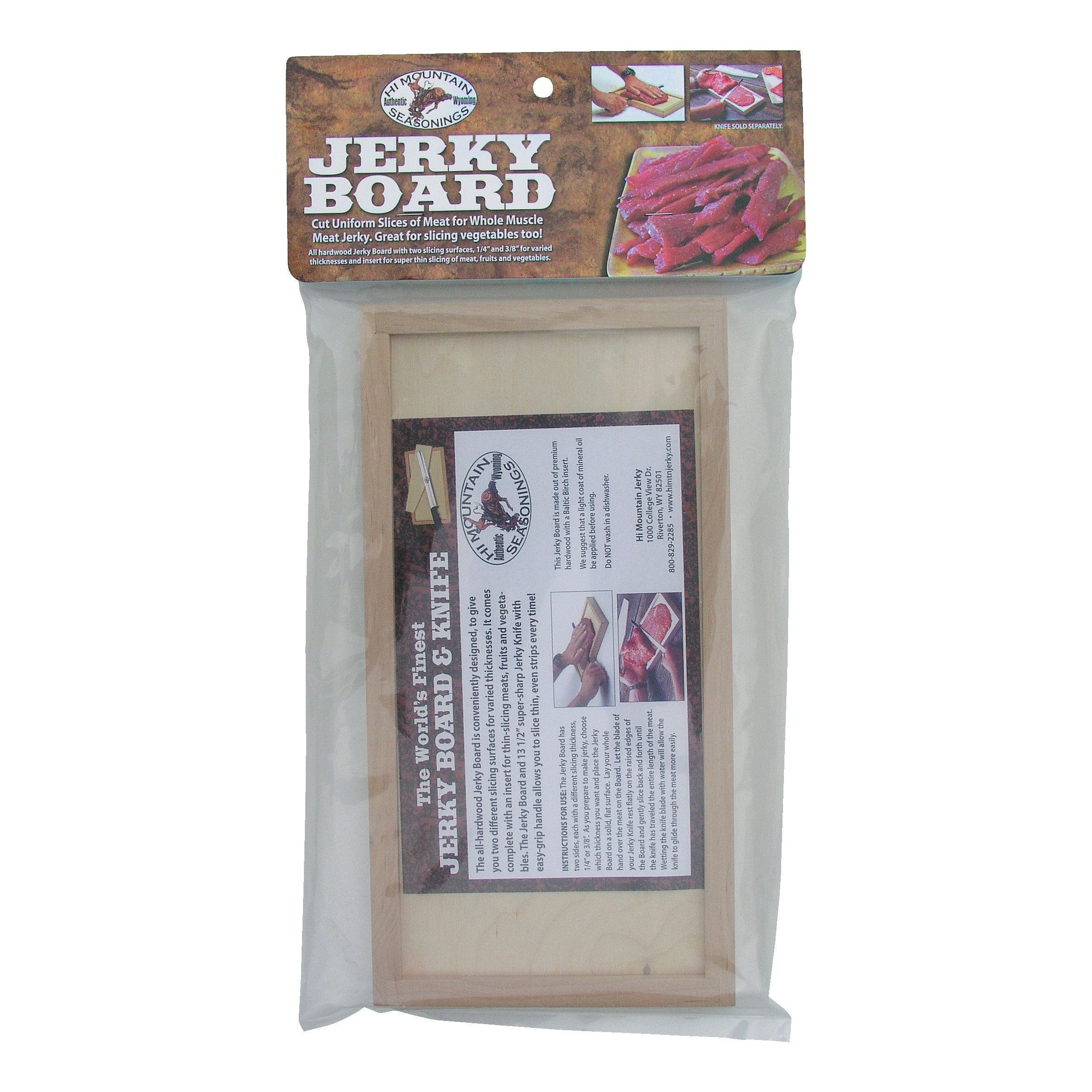 Hi Mountain Jerky Board and Knife