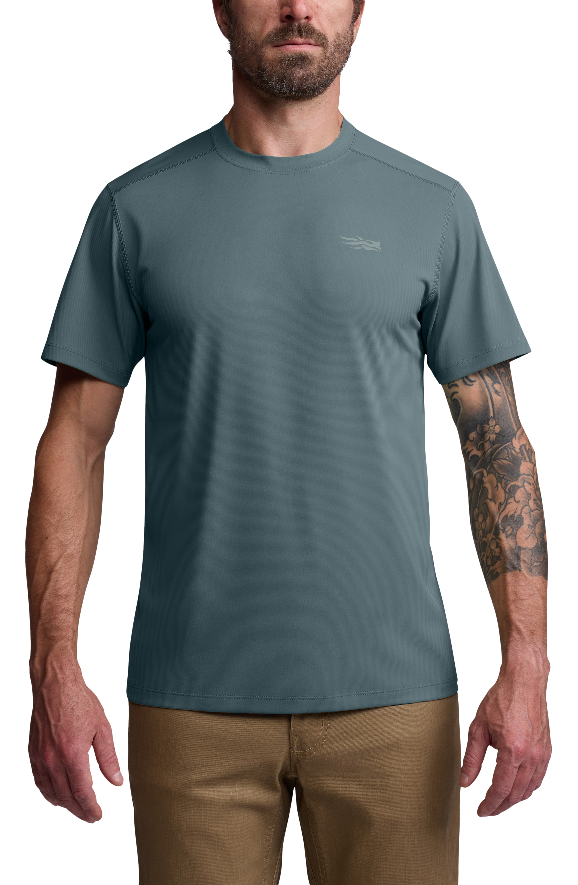 Image of SITKA Tech Short-Sleeve T-Shirt - Gravel Blue