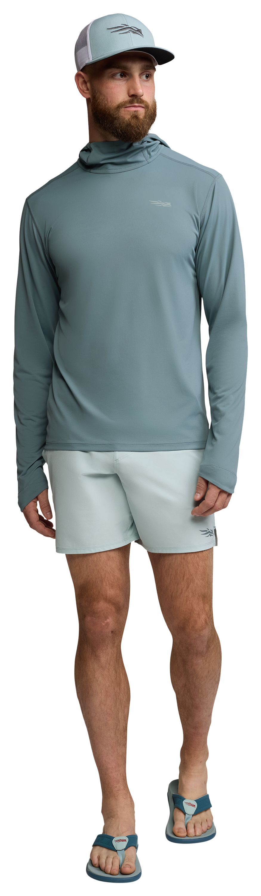 Image of SITKA Radiant Sun Hoodie - Gravel Blue