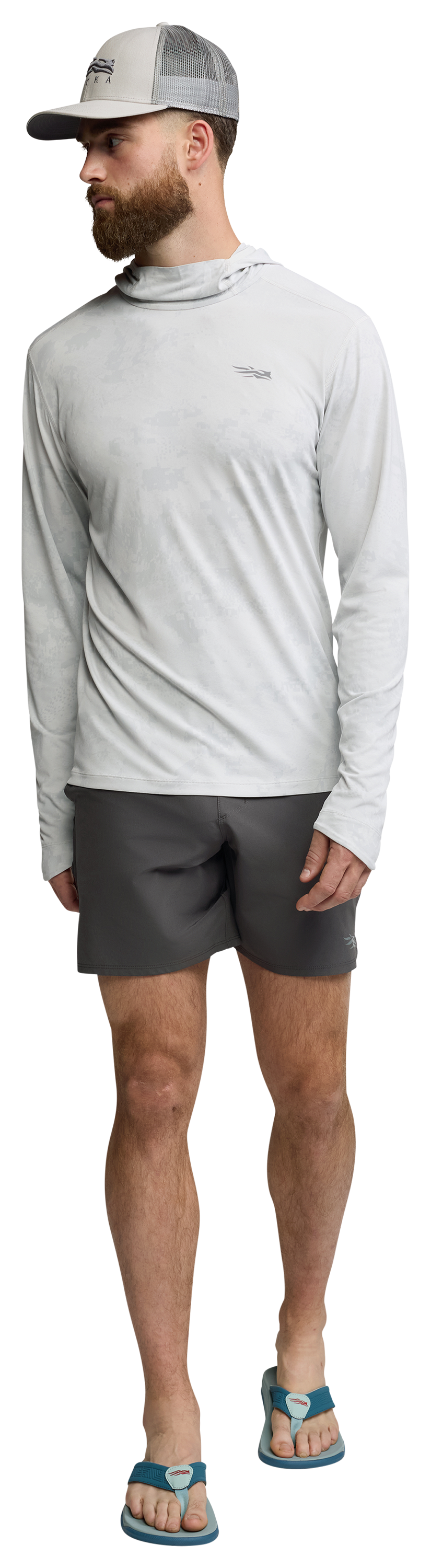 Image of SITKA Radiant Sun Hoodie - Vapor Grey Camo