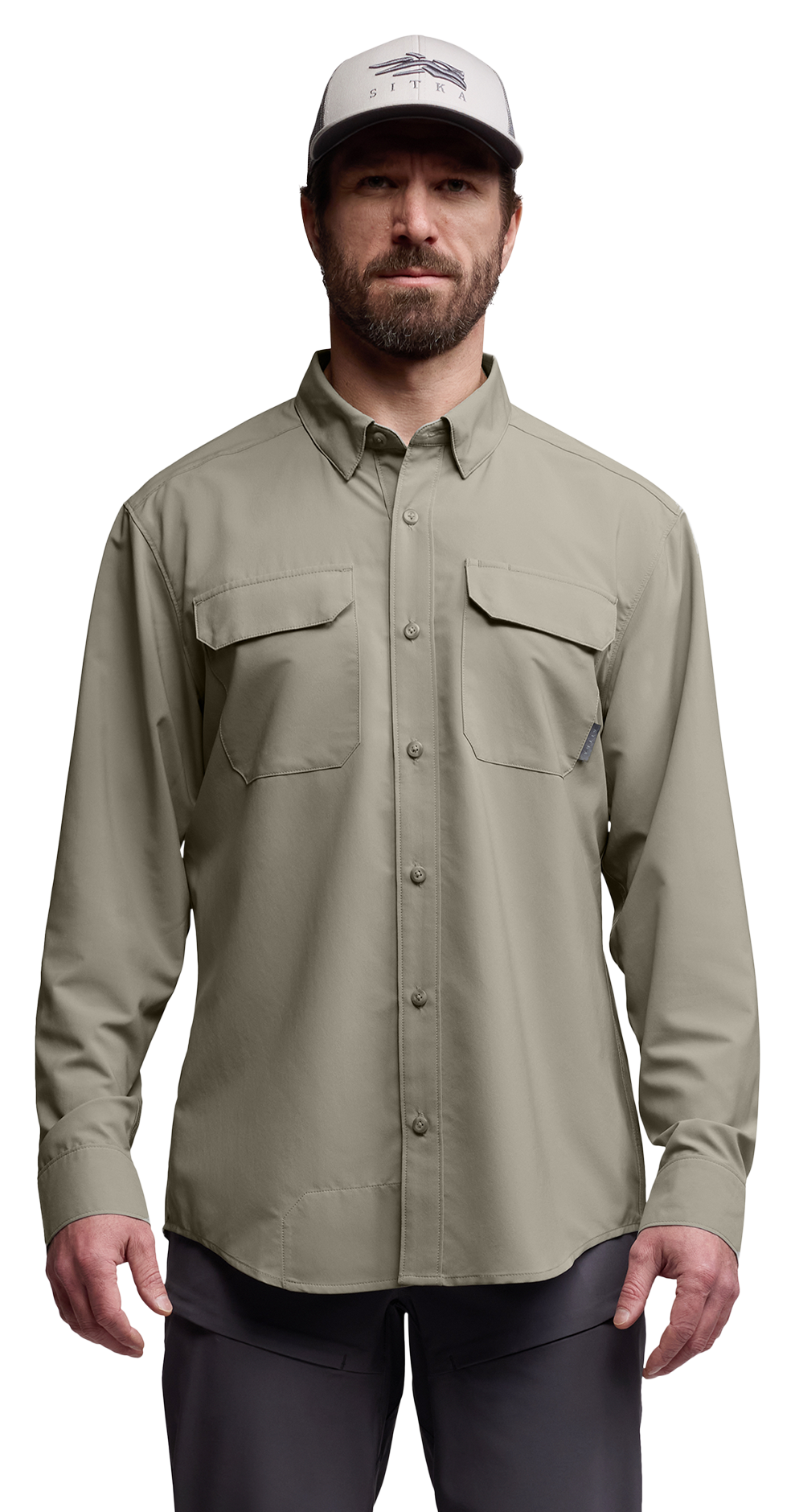 Image of SITKA Rossby Long-Sleeve Button-Down Shirt - Oak
