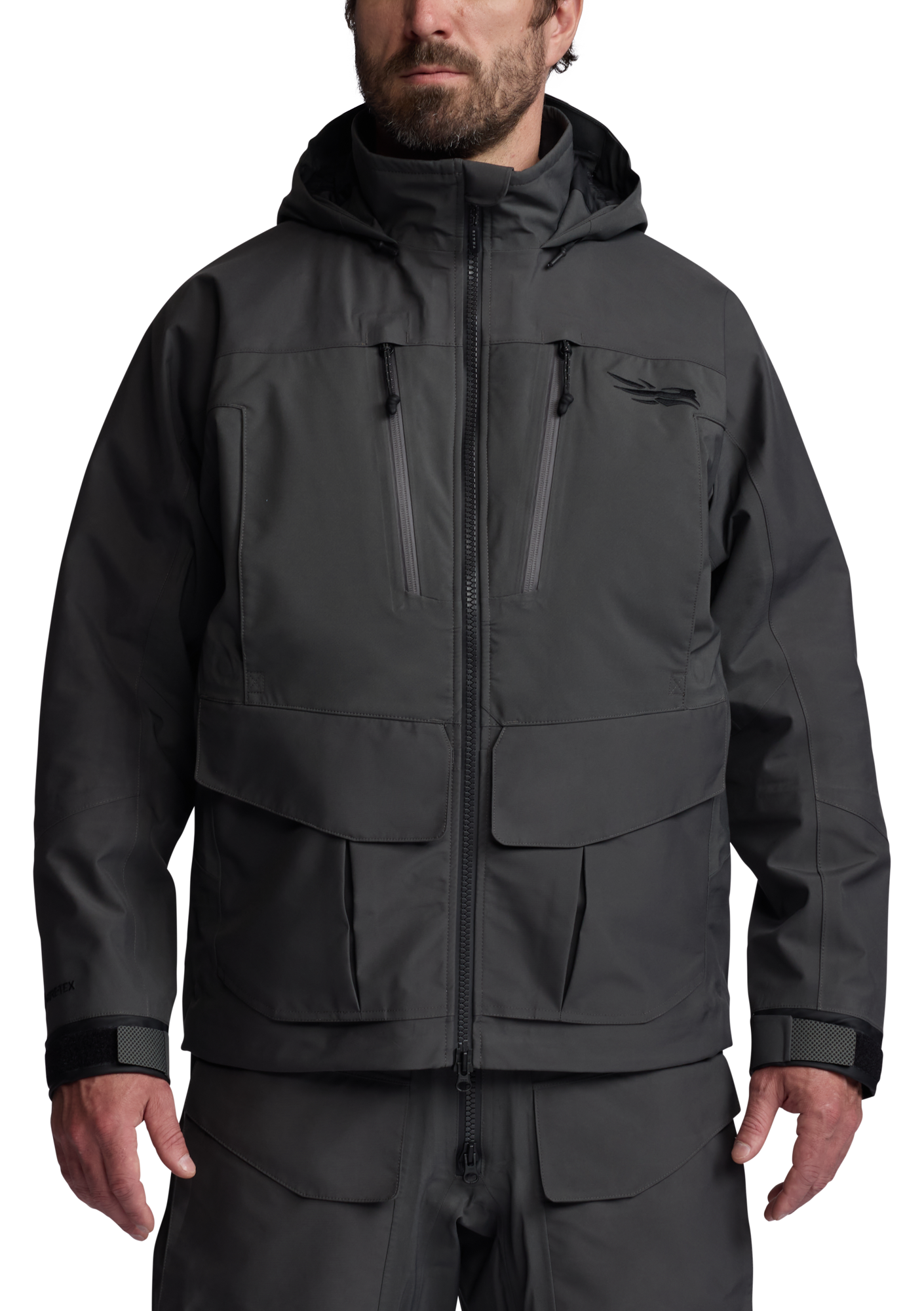Image of SITKA Hudson Insulated Hooded Jacket - Iron Grey