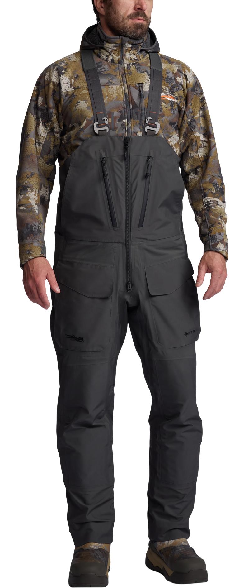 Image of SITKA Hudson Insulated Bibs - Iron Grey