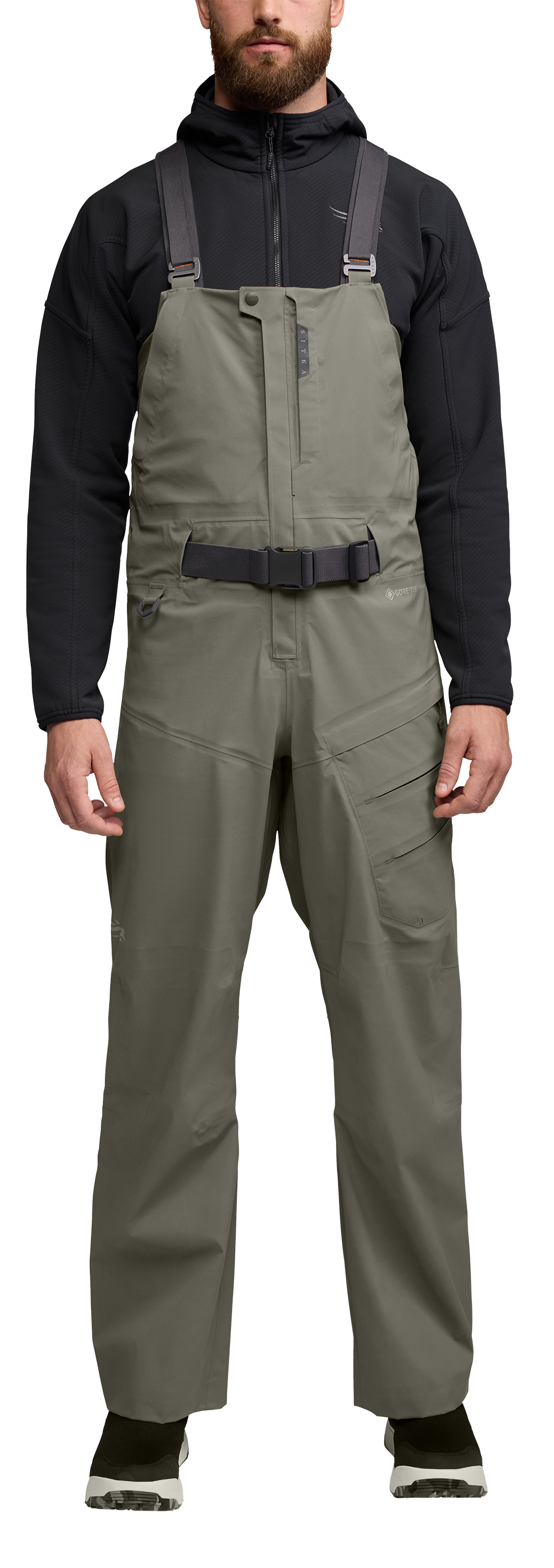 Image of SITKA CAT-5 Bibs - Bark Brown