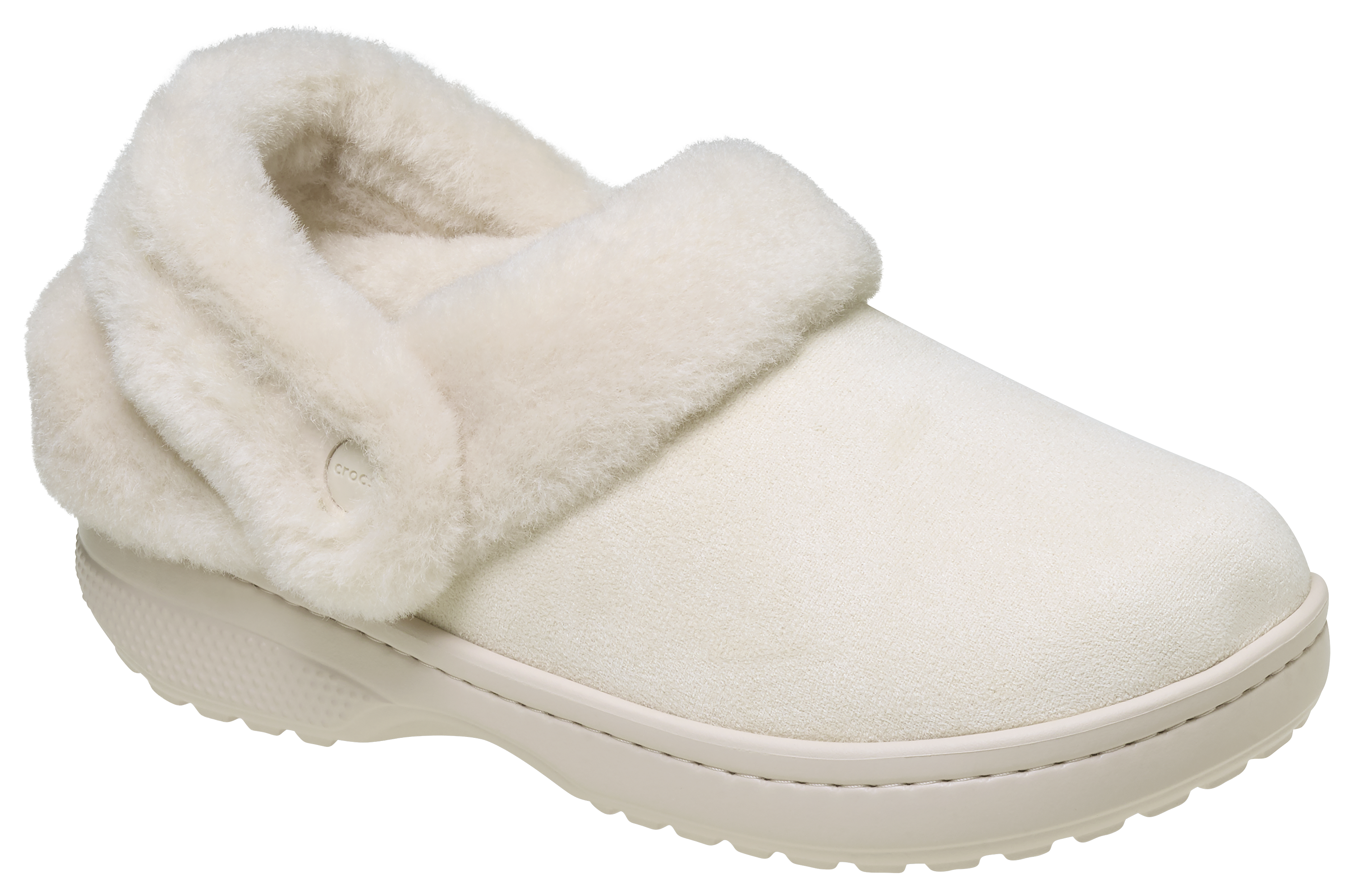 Crocs Classic Vegan Suede Unfurgettable Clogs for Women - Sandstone
