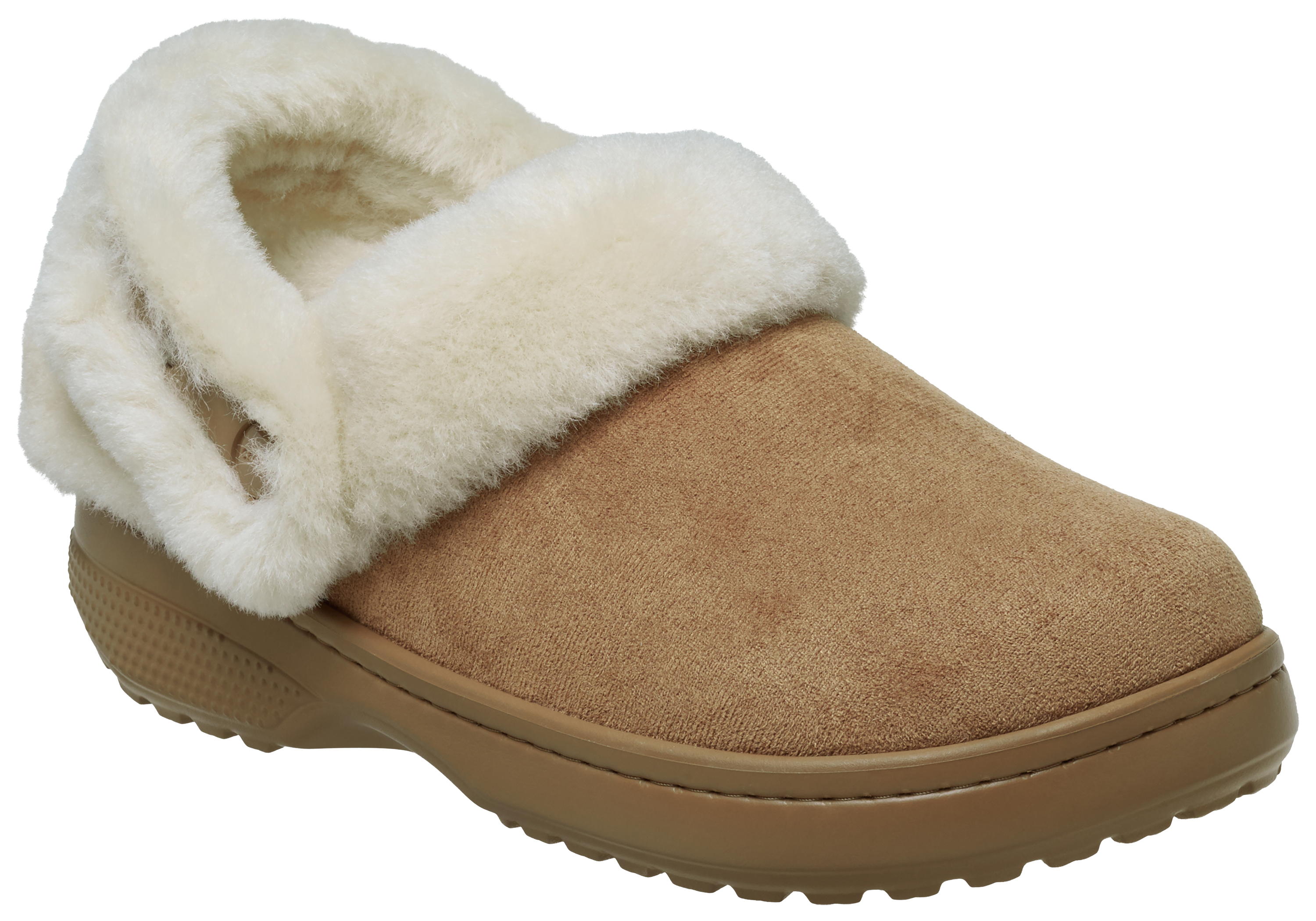 Crocs Classic Vegan Suede Unfurgettable Clogs for Women - Sepia