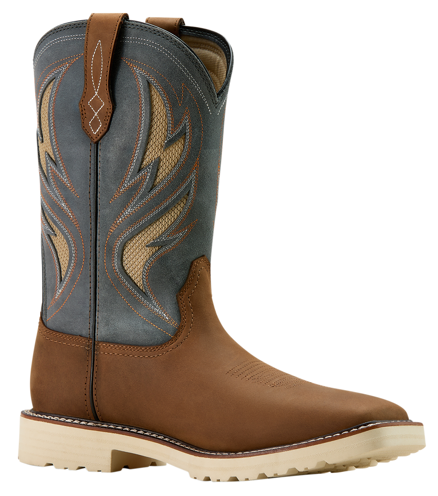 Image of Ariat Activator VentTEK Steel Toe Western Work Boots for Men