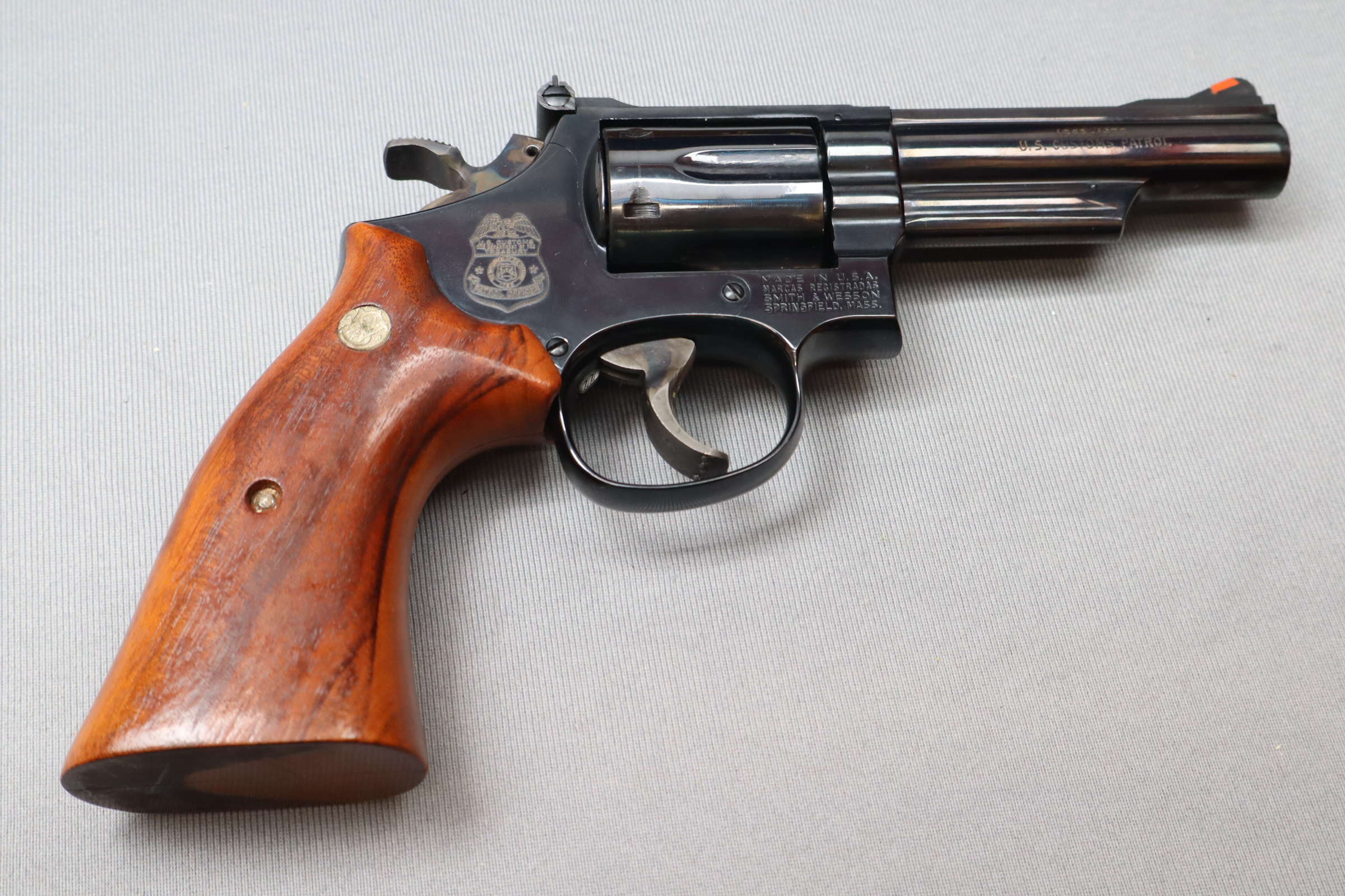 Image of Smith & Wesson ~ 19-4 U.S. Customs Patrol ~ .357 Magnum