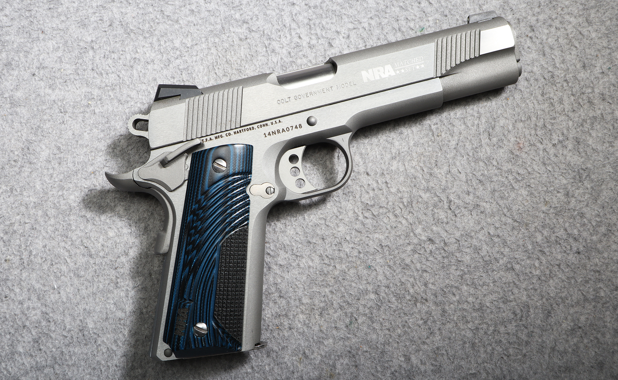 Image of Colt ~ Government ~ .45 AUTO, One of two set