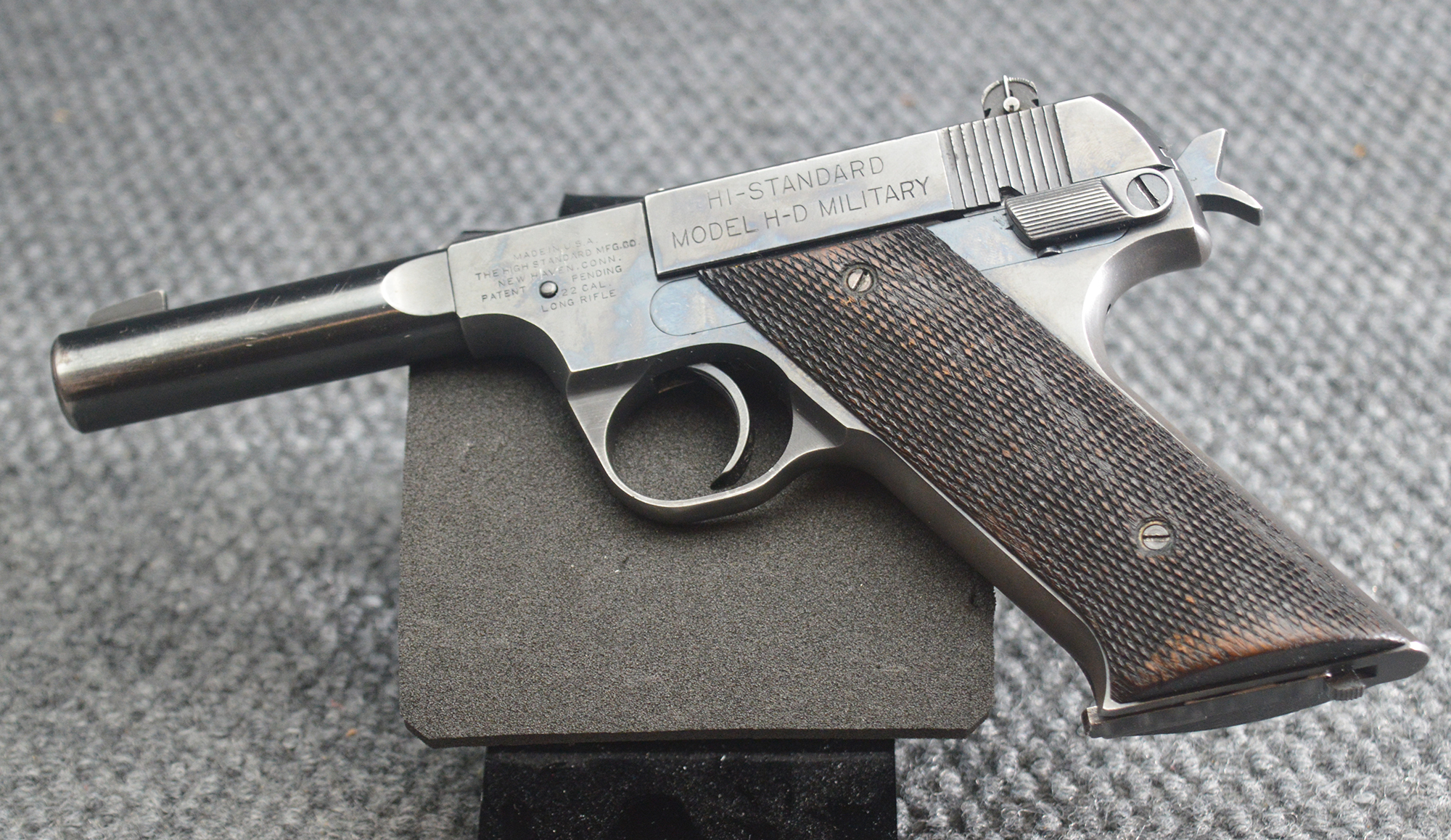 Image of High Standard ~ H-D Military ~ .22 Long Rifle