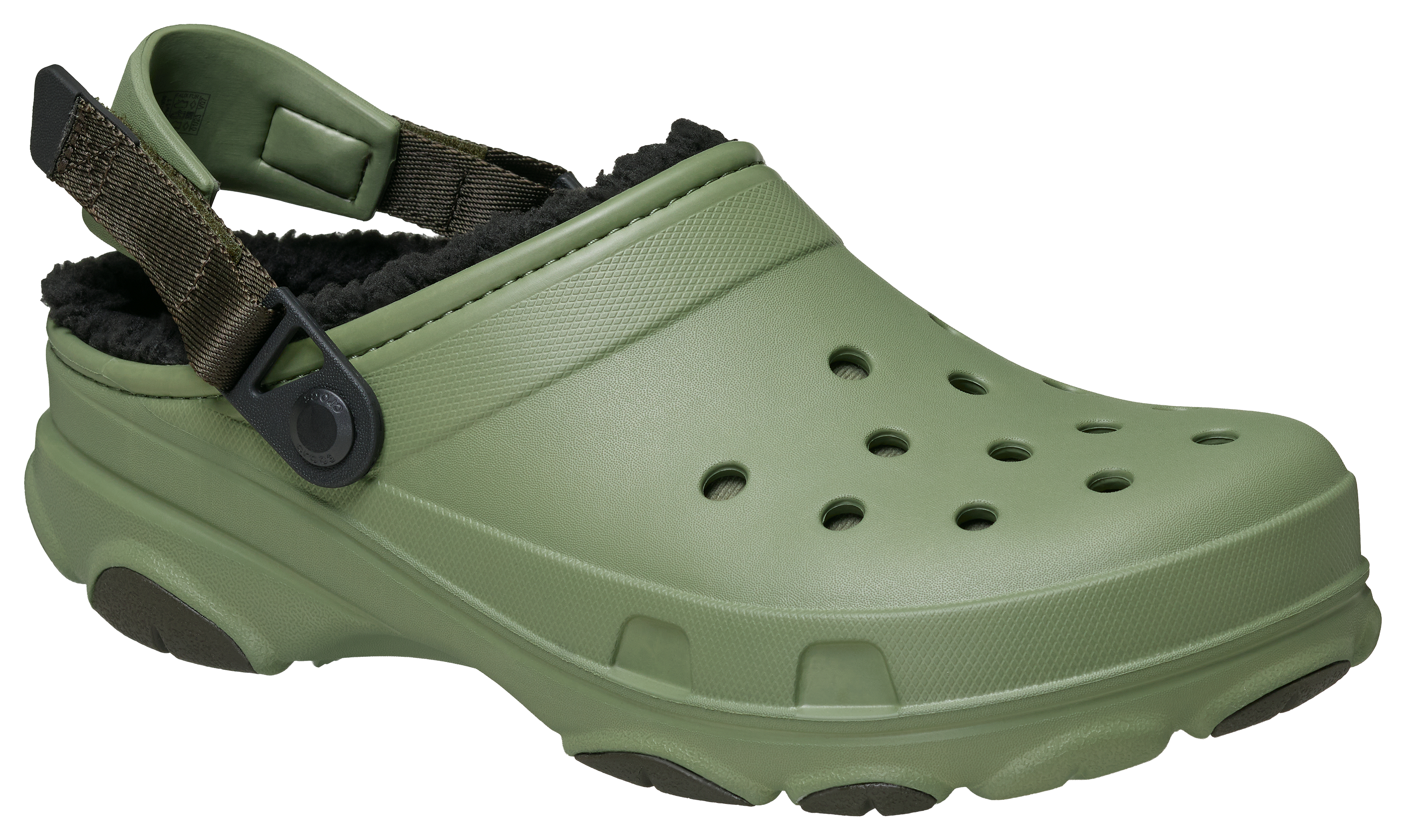 Image of Crocs All-Terrain Lined Clogs for Men - Cargo
