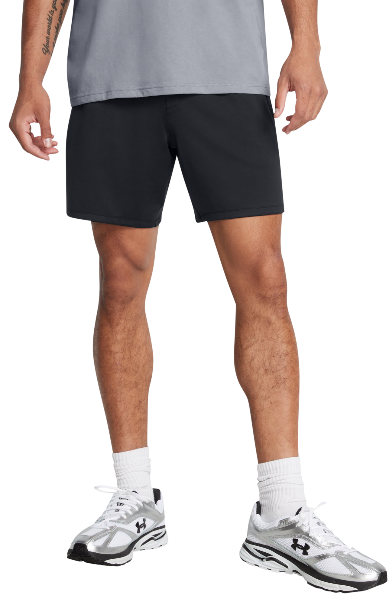 Image of Under Armour Motion Shorts - Black/Castlerock