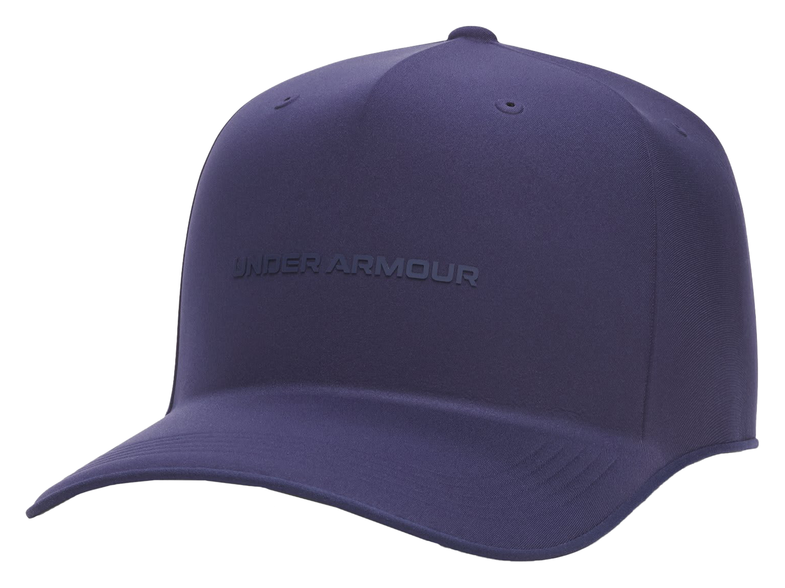 Image of Under Armour Stealthform Logo High-Crown Adjustable Cap - Midnight Navy/Midnight Navy
