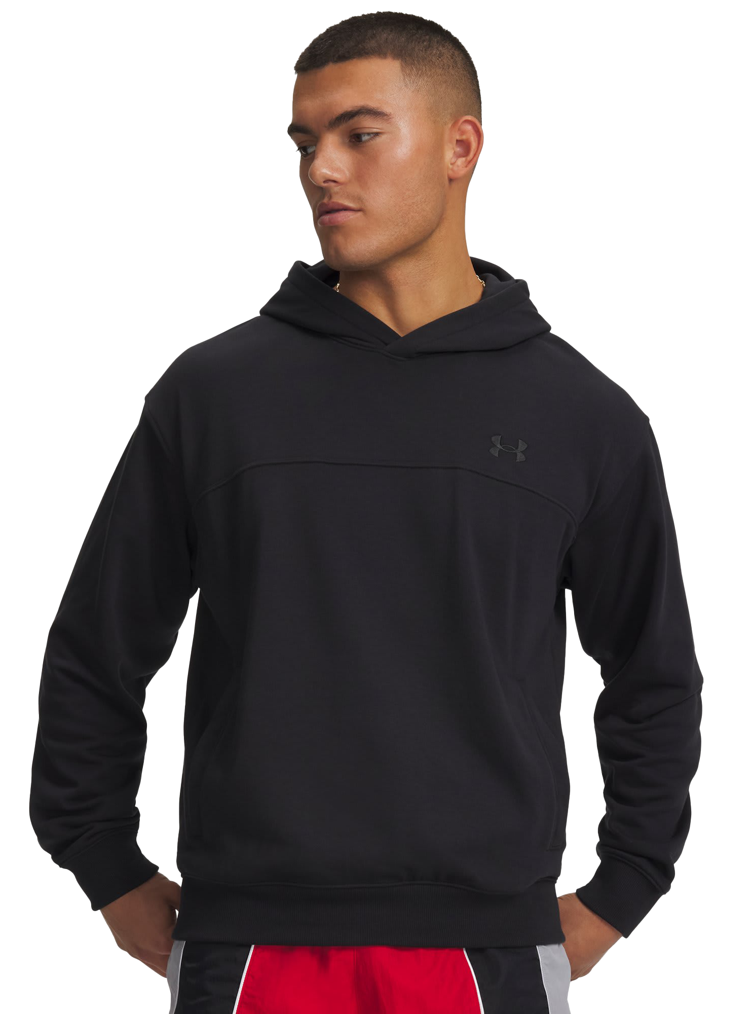 Image of Under Armour Rival Lightweight Hoodie - Black/Black