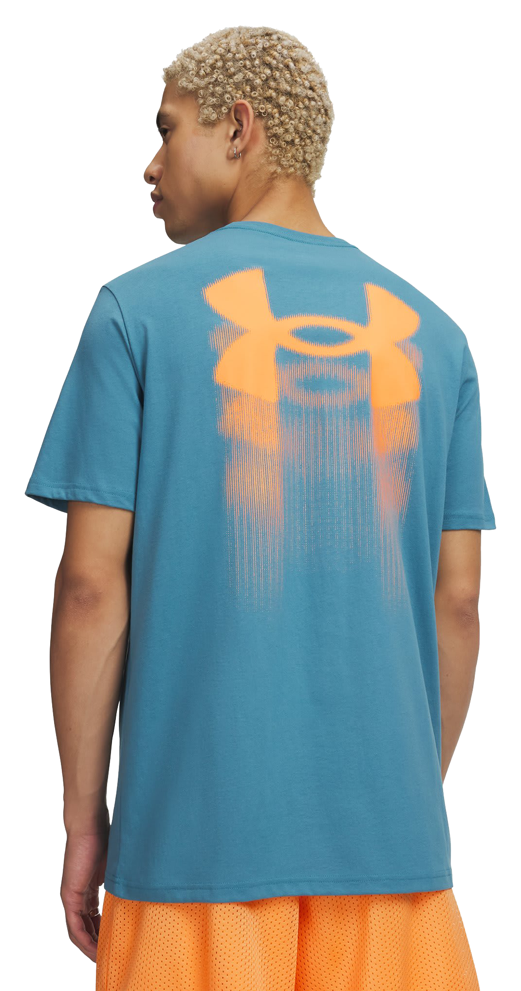 Image of Under Armour Blur Logo Graphic Short-Sleeve T-Shirt