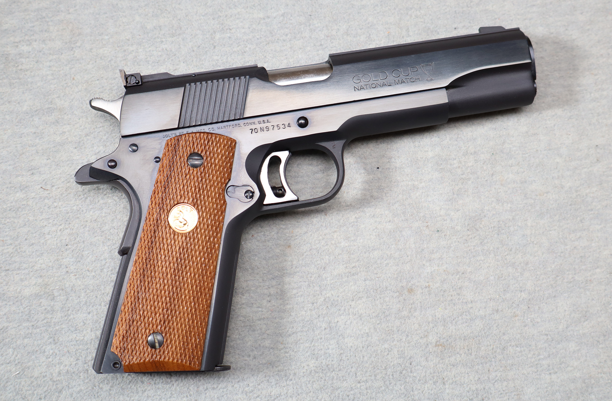 Image of Colt ~ MK IV Series 70 Gold Cup National Match ~ .45 Auto