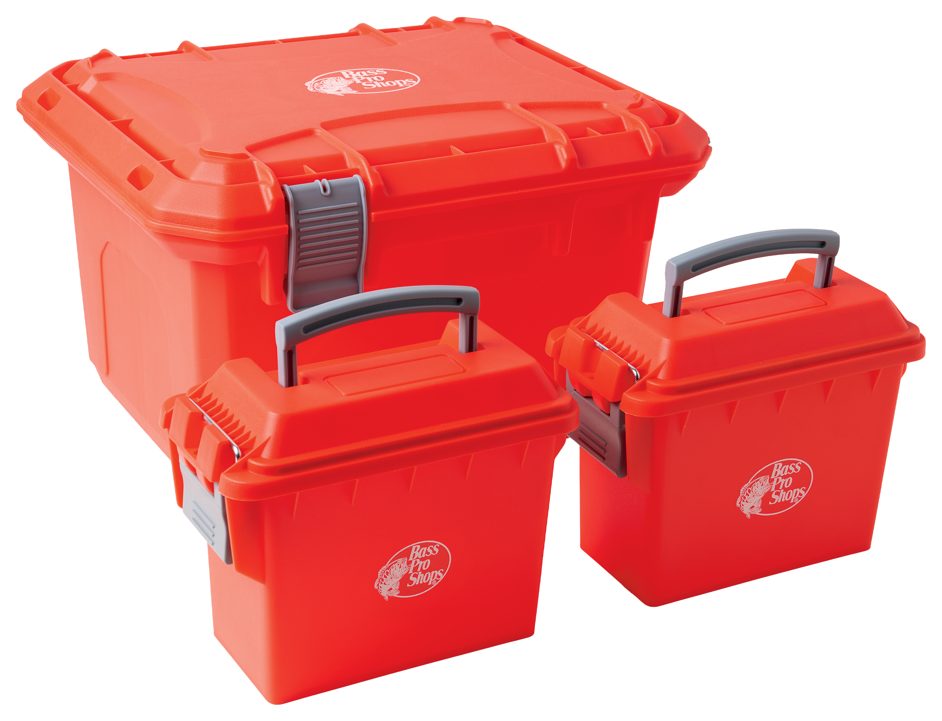 Bass Pro Shops Dry Box 3-Piece - Orange