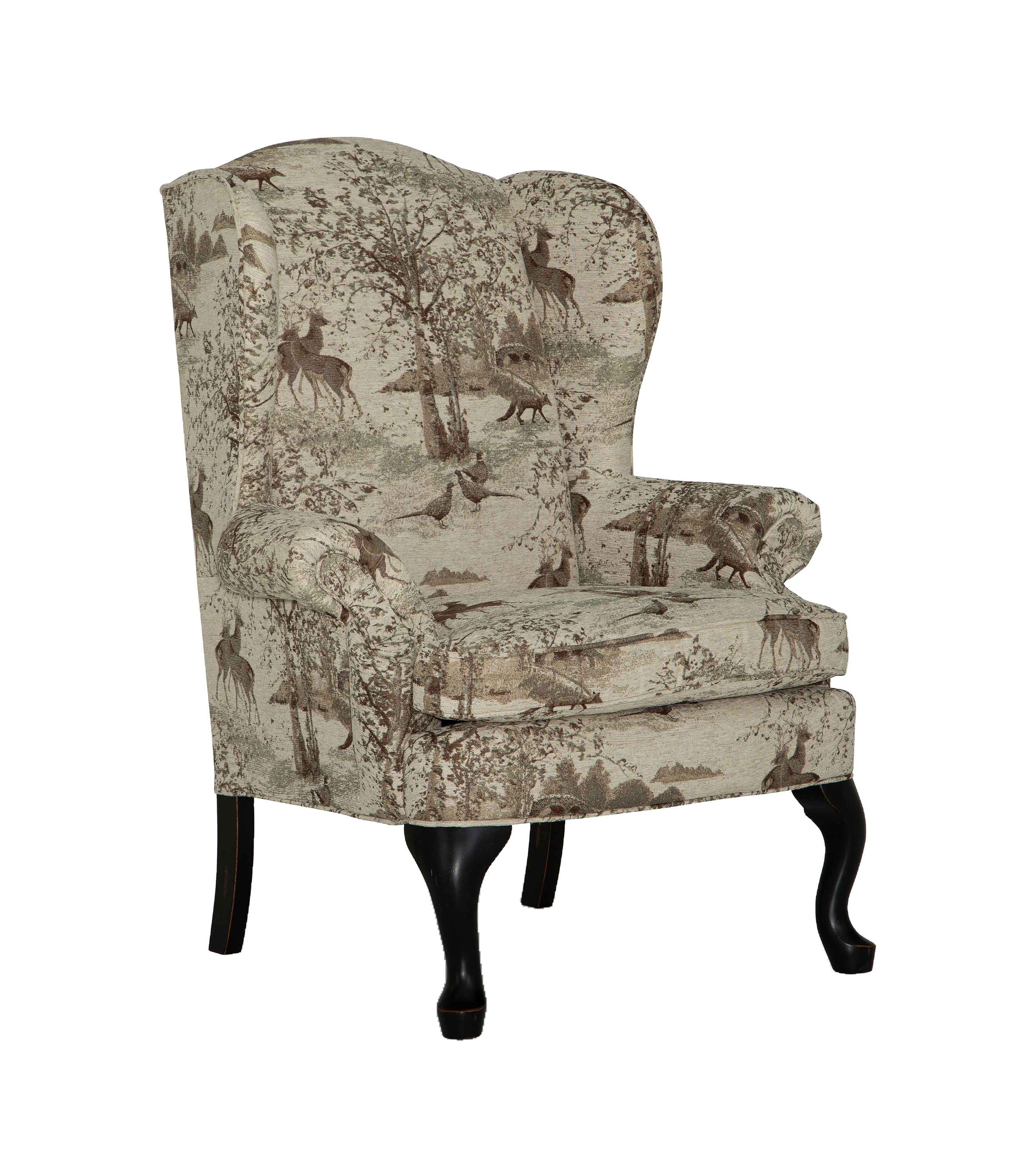 Image of Best Home Furnishings Field & Stream Collection Sylvia Wildlife Wingback Chair