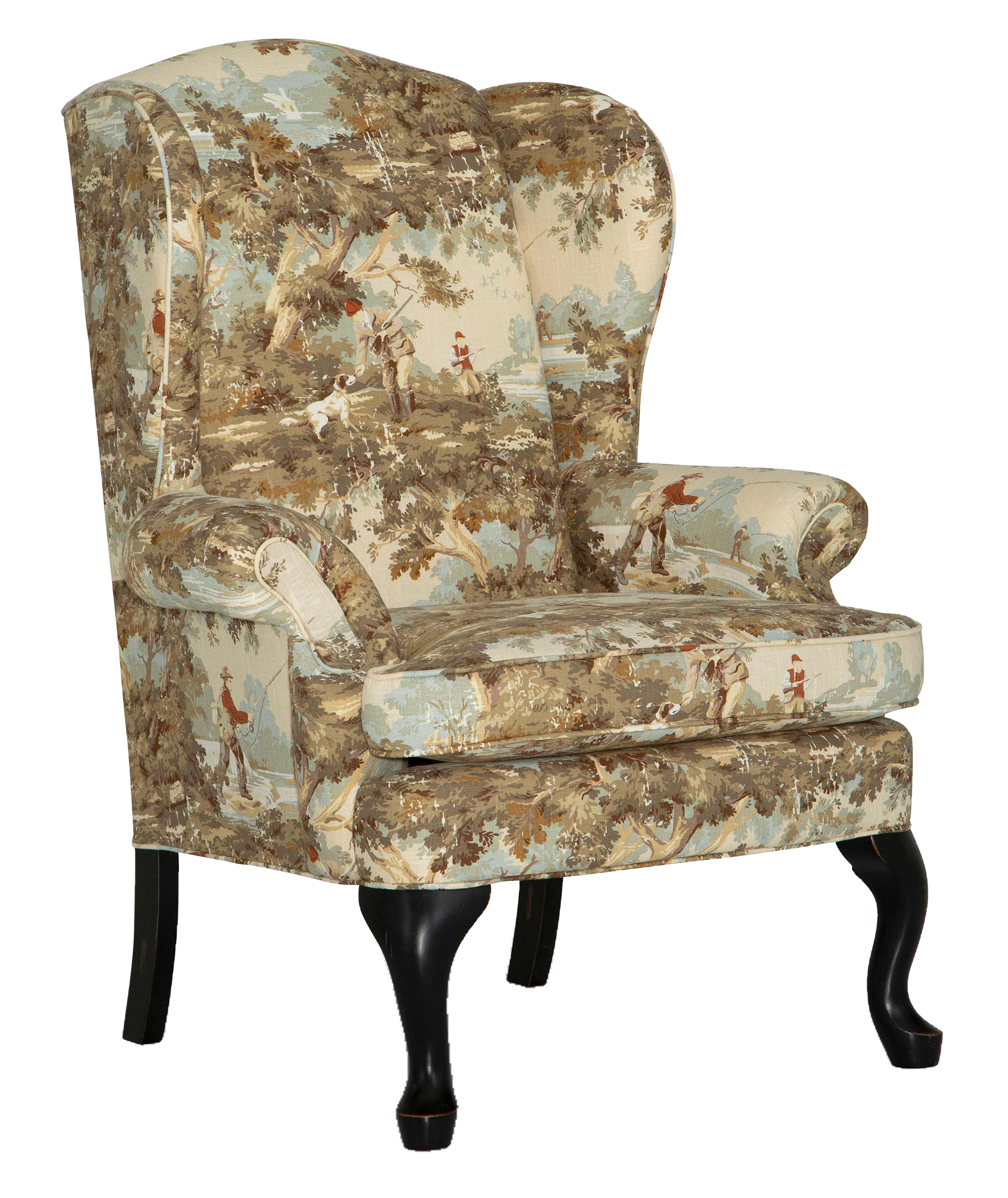 Image of Best Home Furnishings Field & Stream Collection Sylvia Fishing Wingback Chair
