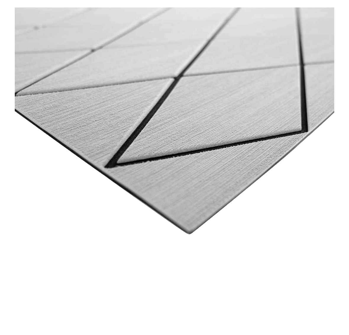 Image of SeaDek Diamond Sheet Material - Storm Gray/Black