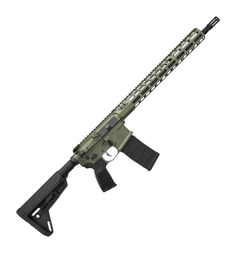 Image of SIG SAUER M400-SDI X AR-15 Semi-Auto Rifle - Moss Green Cerakote