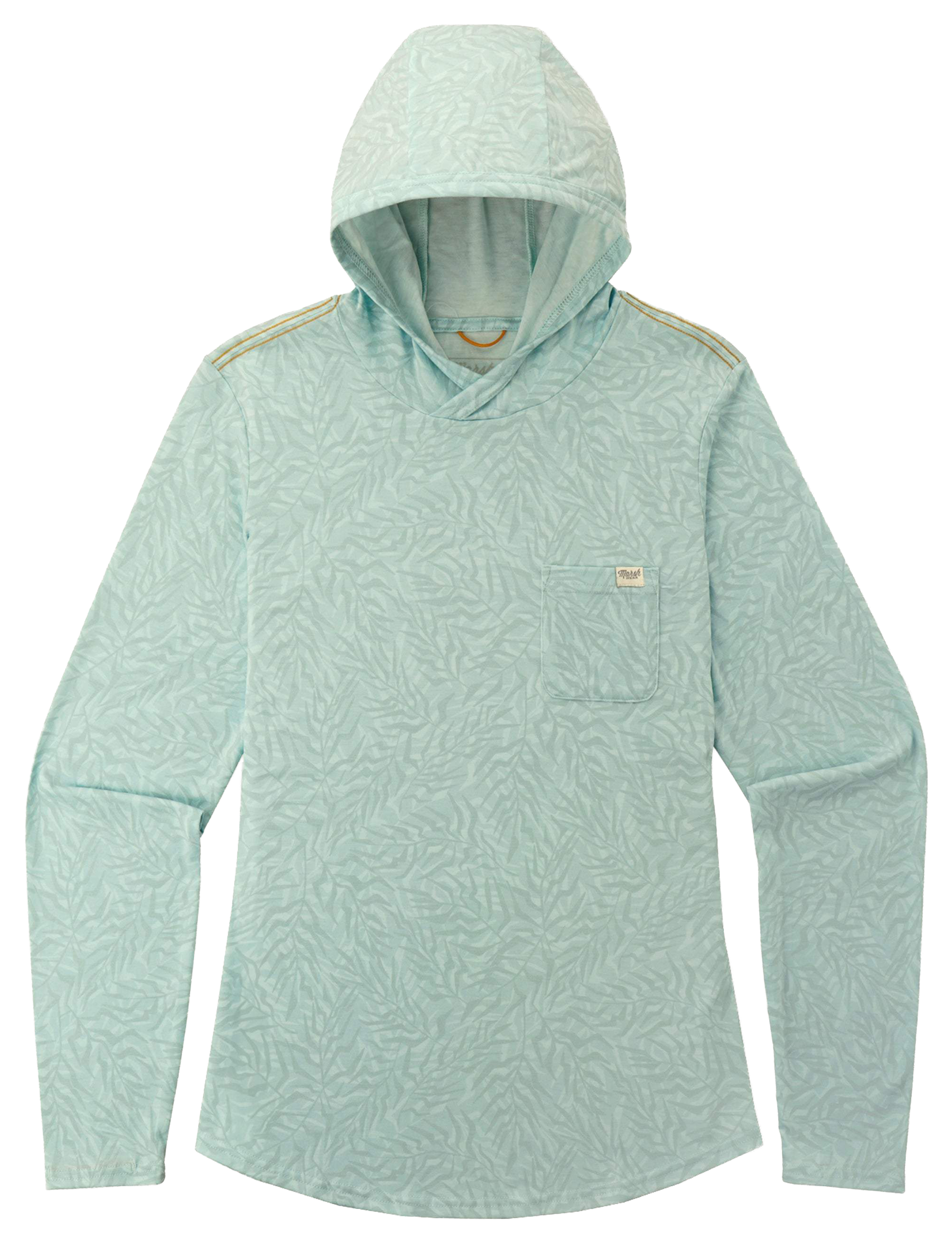 Image of Marsh Wear Buxton Hagood Long-Sleeve Hoodie - Silver