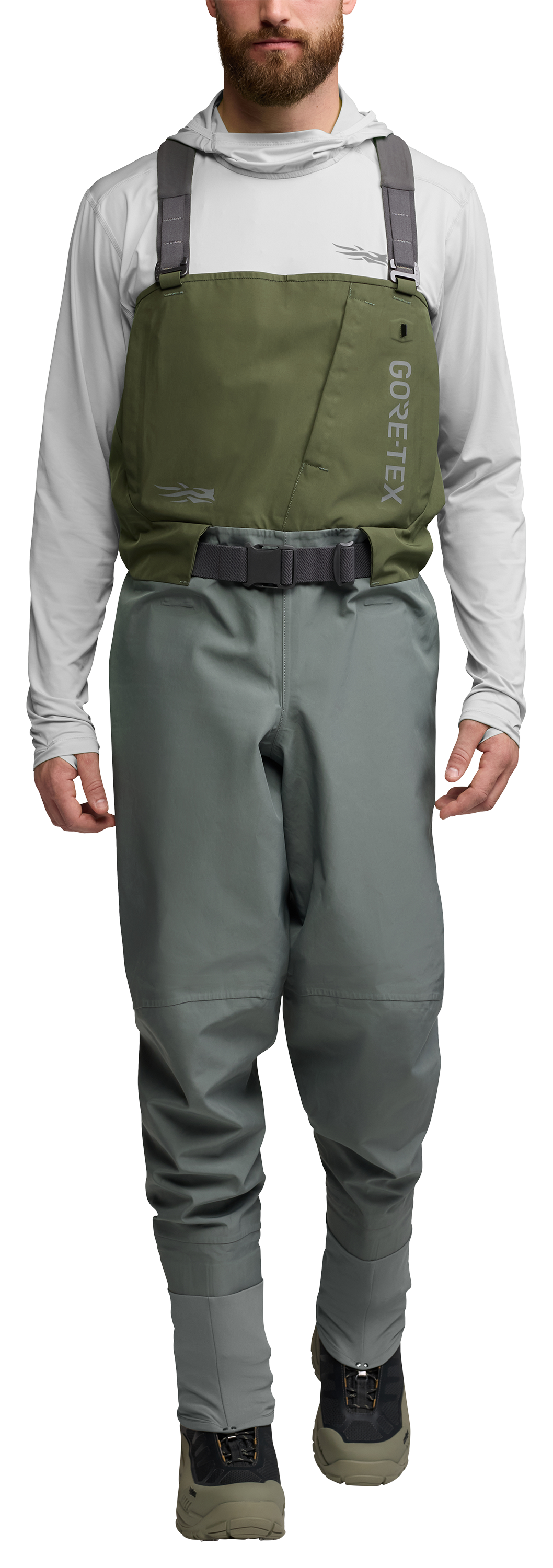 Image of SITKA CrossCurrent GTX Breathable Stockingfoot Waders - Metal Grey - XXL (12-14)