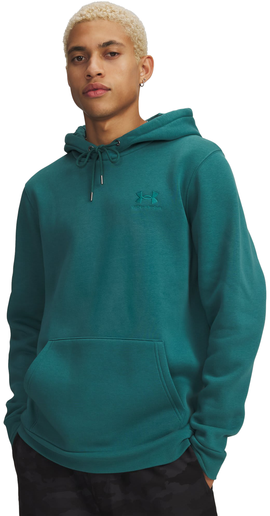 Image of Under Armour Icon Fleece Hoodie - Rack Green