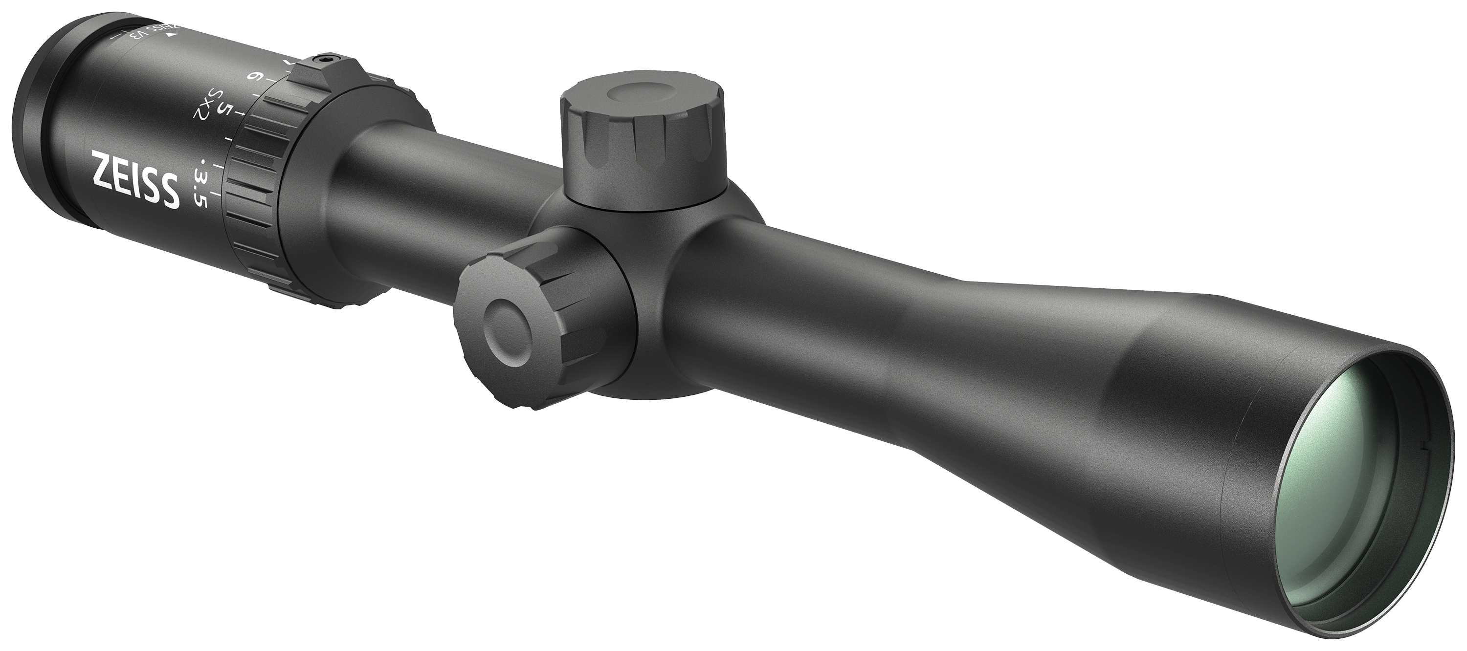 Image of ZEISS Conquest V3 Capped Turret Rifle Scope - 3.5-10x42mm - #6 Plex Reticle