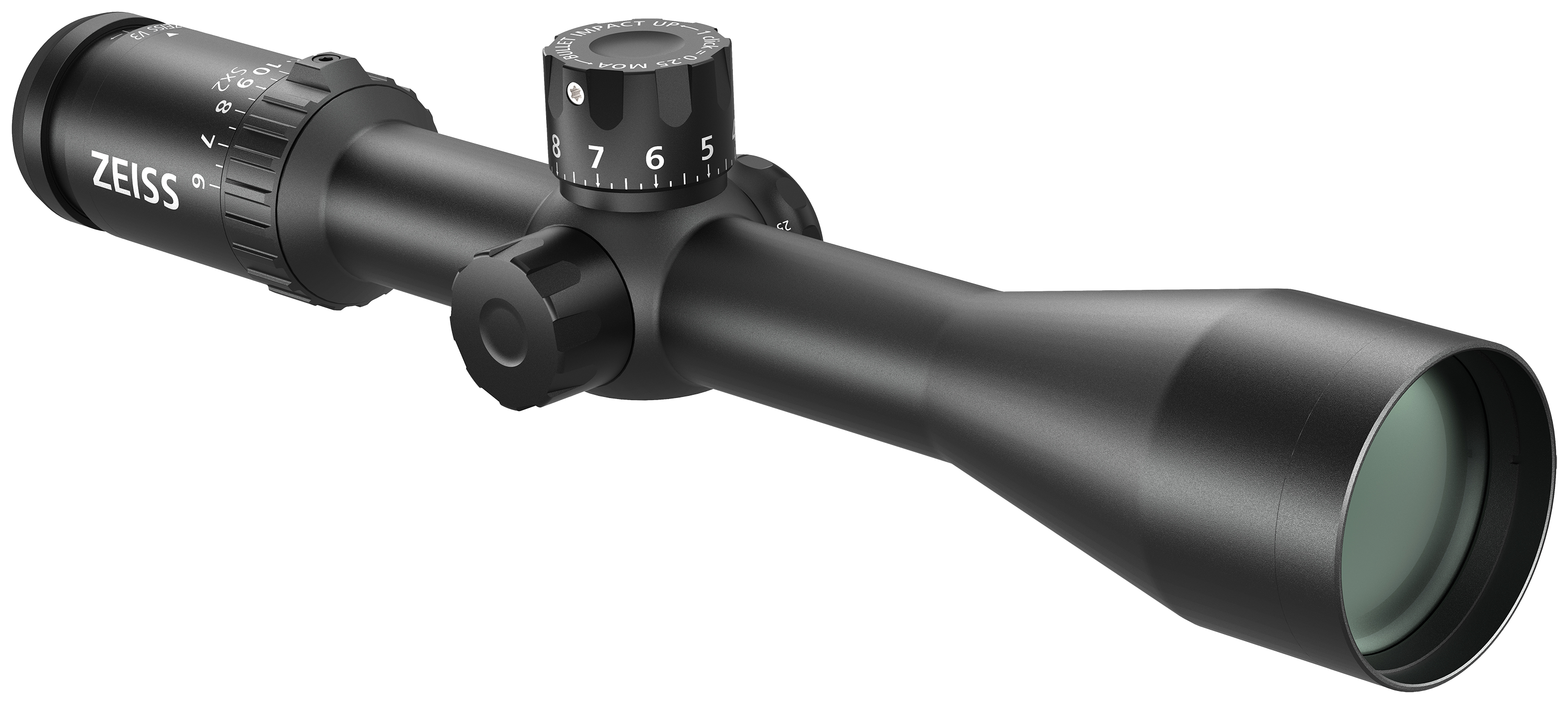 ZEISS Conquest V3 Exposed Turret Centerfire Rifle Scope with Parallax Adjustment - 6-18x50mm - XRR Reticle