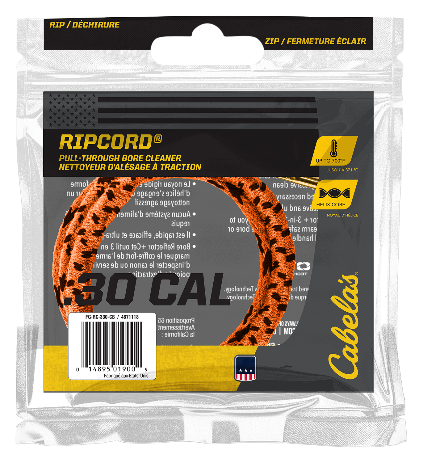 Cabela's Ripcord Pull-Through Bore Cleaner - .30-.308 Cal - Cabela's
