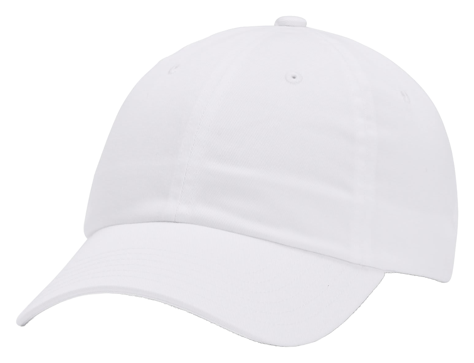 Image of Under Armour Team Blank Chino Cap - White/Black