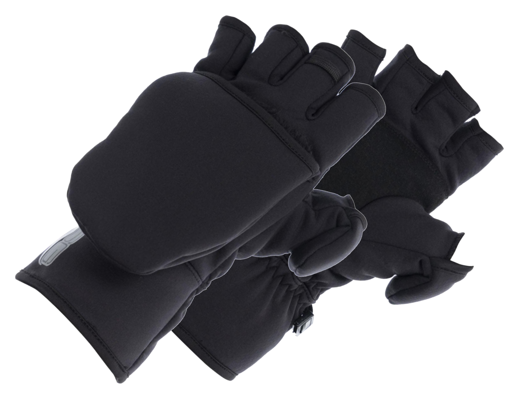 Image of DSG Outerwear Sherpa Flip-Top Mittens - Black